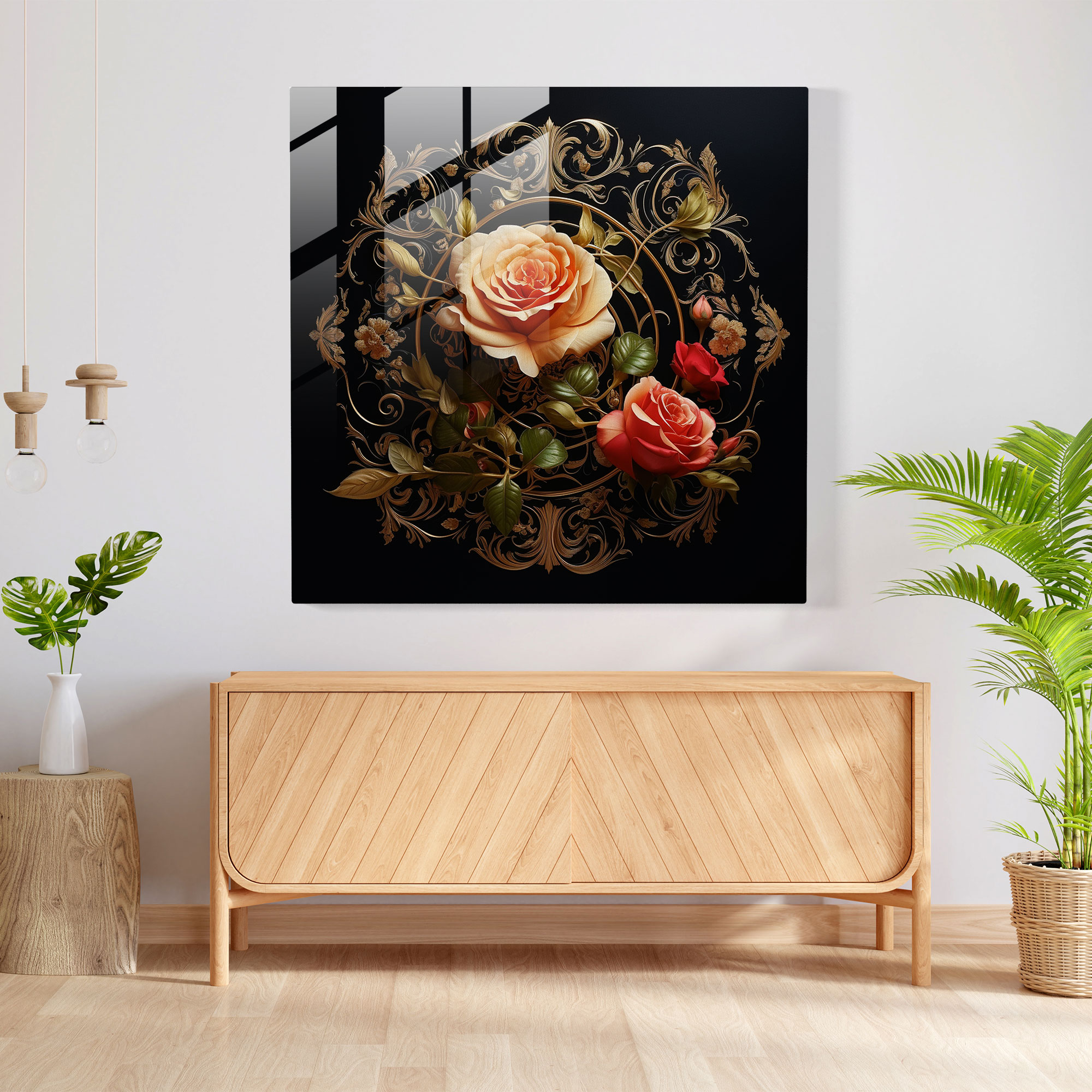 Holy Quran Glass Print - Holy Quran, Home Decoration, Glass Print, Modern Art