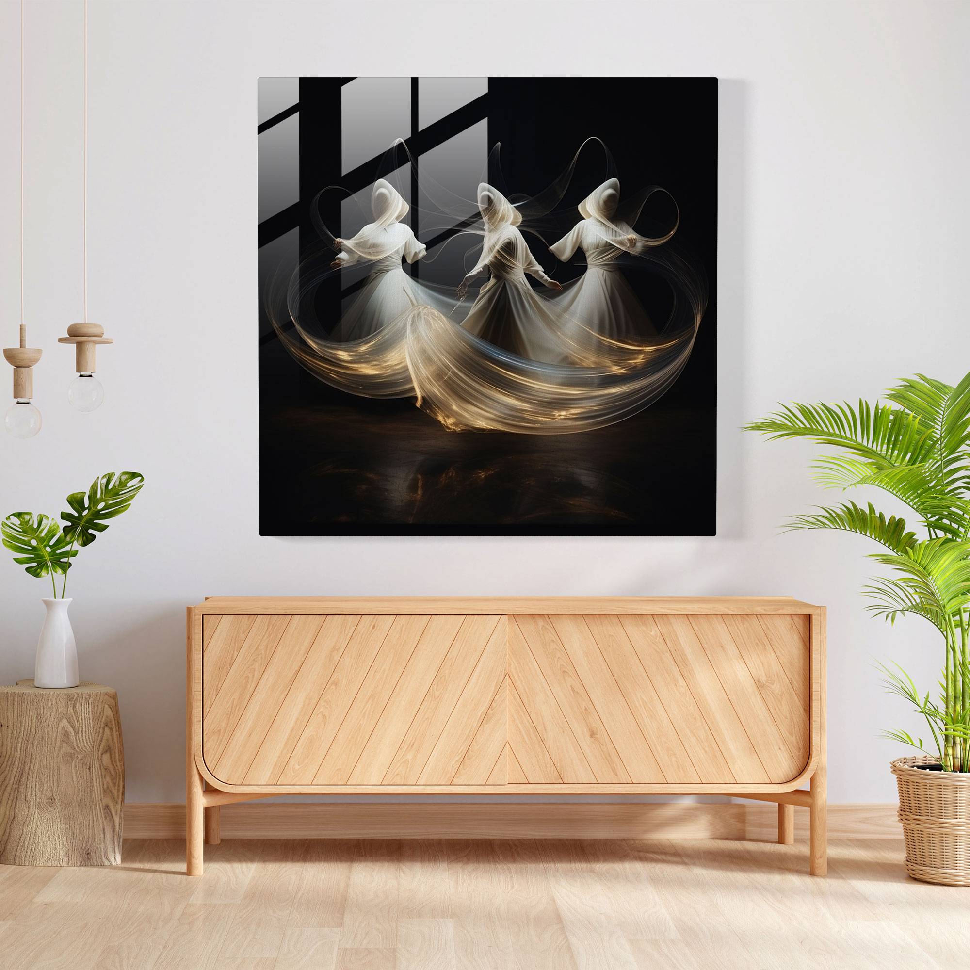 Mesmerizing Holy Quran Glass Print - Holy Quran, Glass Wall Art, Holy Quran, Wall Decoration