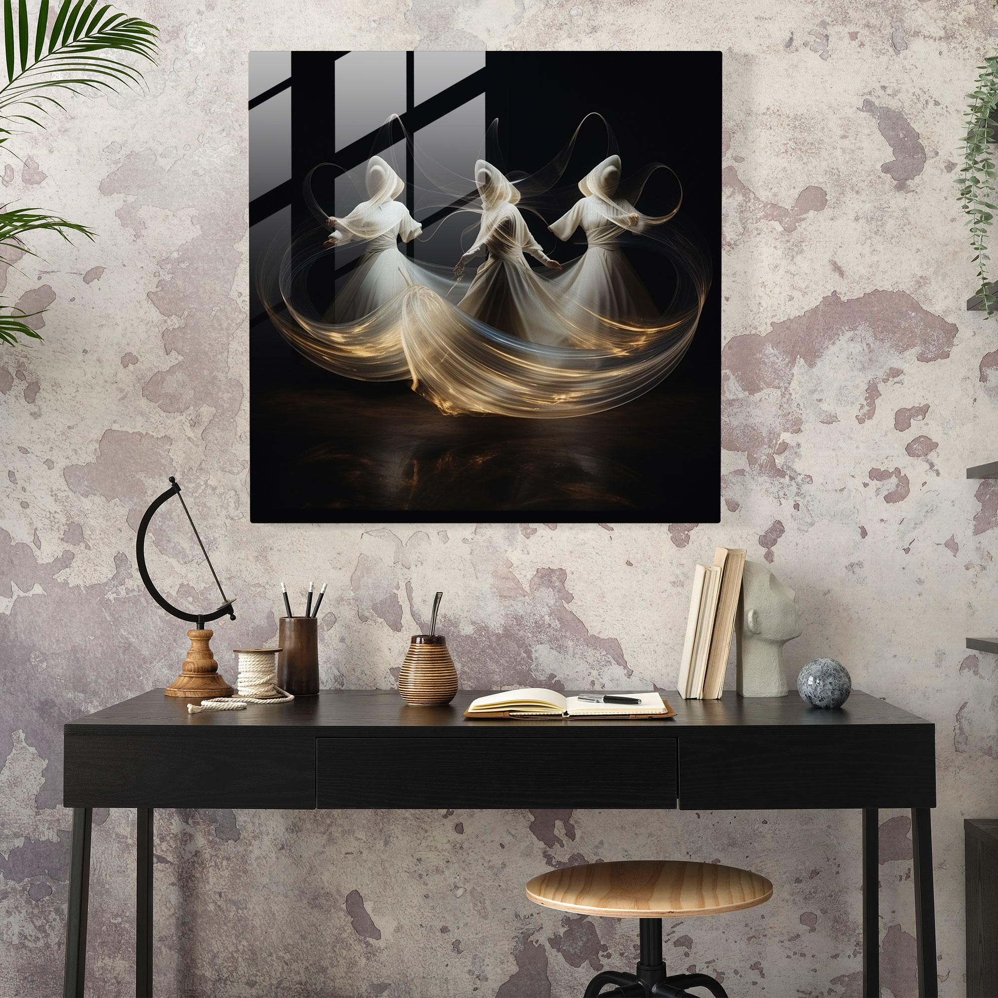 Mesmerizing Holy Quran Glass Print - Holy Quran, Glass Wall Art, Holy Quran, Wall Decoration