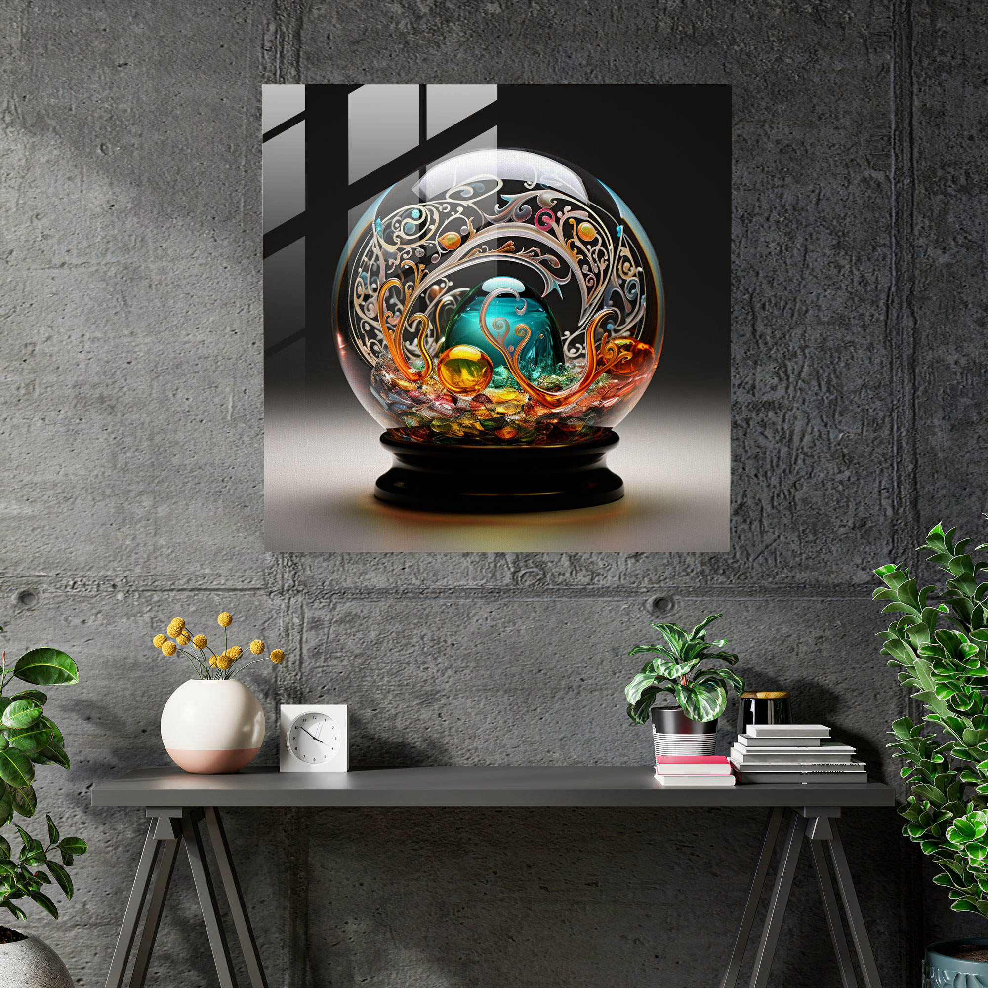 Holy Quran Glass Print - Whimsical Collection - Holy Quran, Whimsical, Wall Decoration, Glass Print
