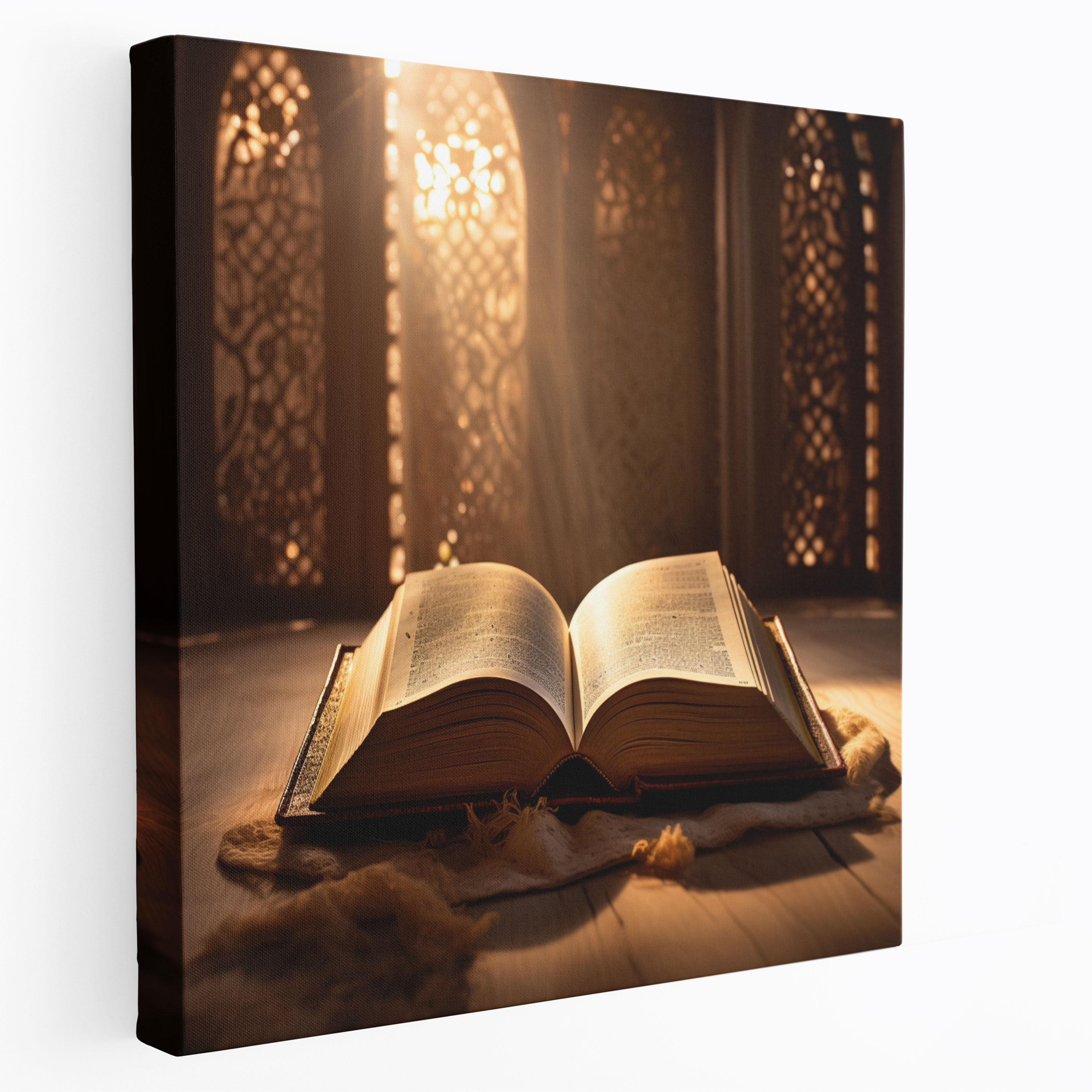 Holy Quran Canvas Print - Holy Quran, Open Holy Quran, Canvas Print, Canvas