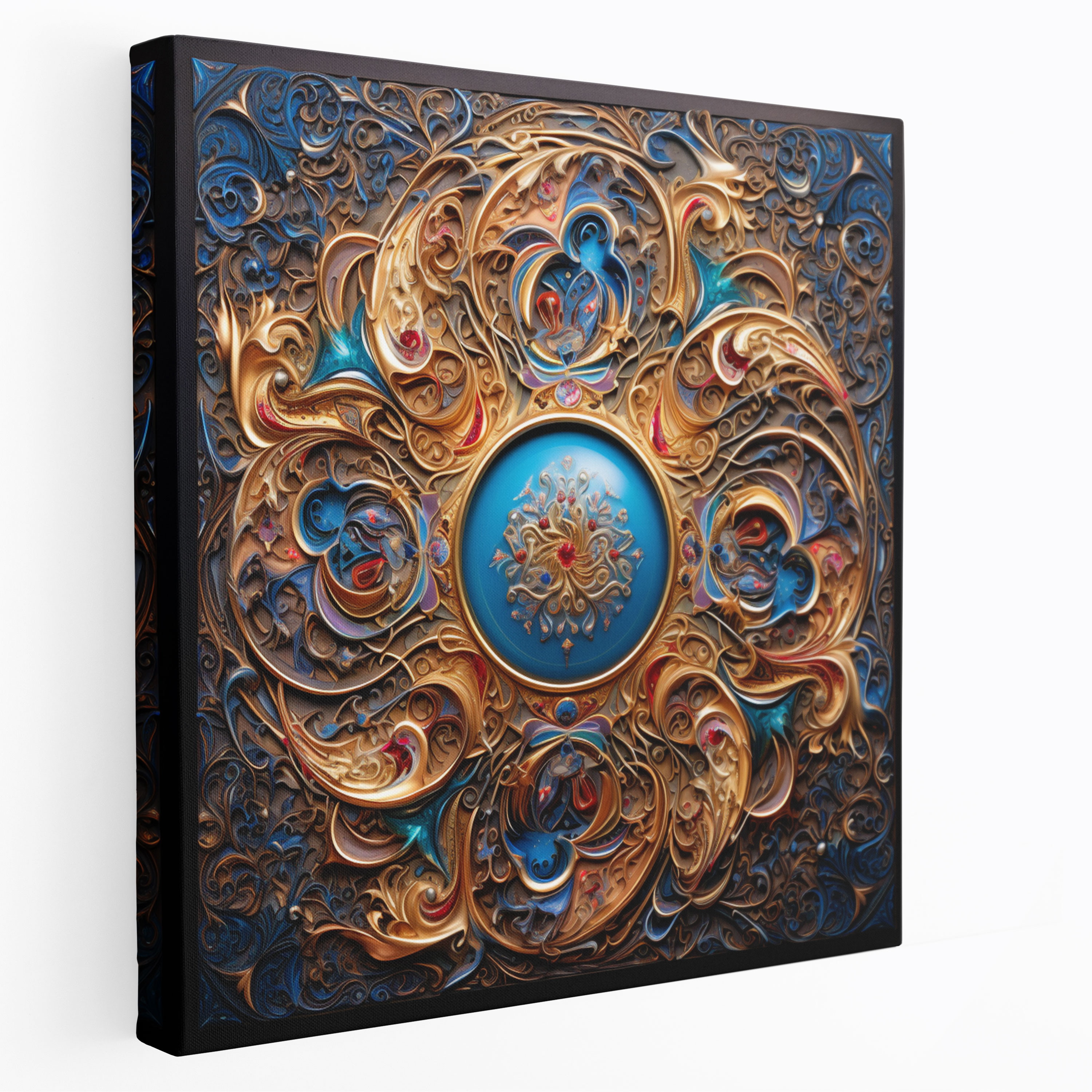 Holy Quran Islamic Calligraphy Canvas Print - Holy Quran, Intricate Style, Islamic Calligraphy, Wall Art