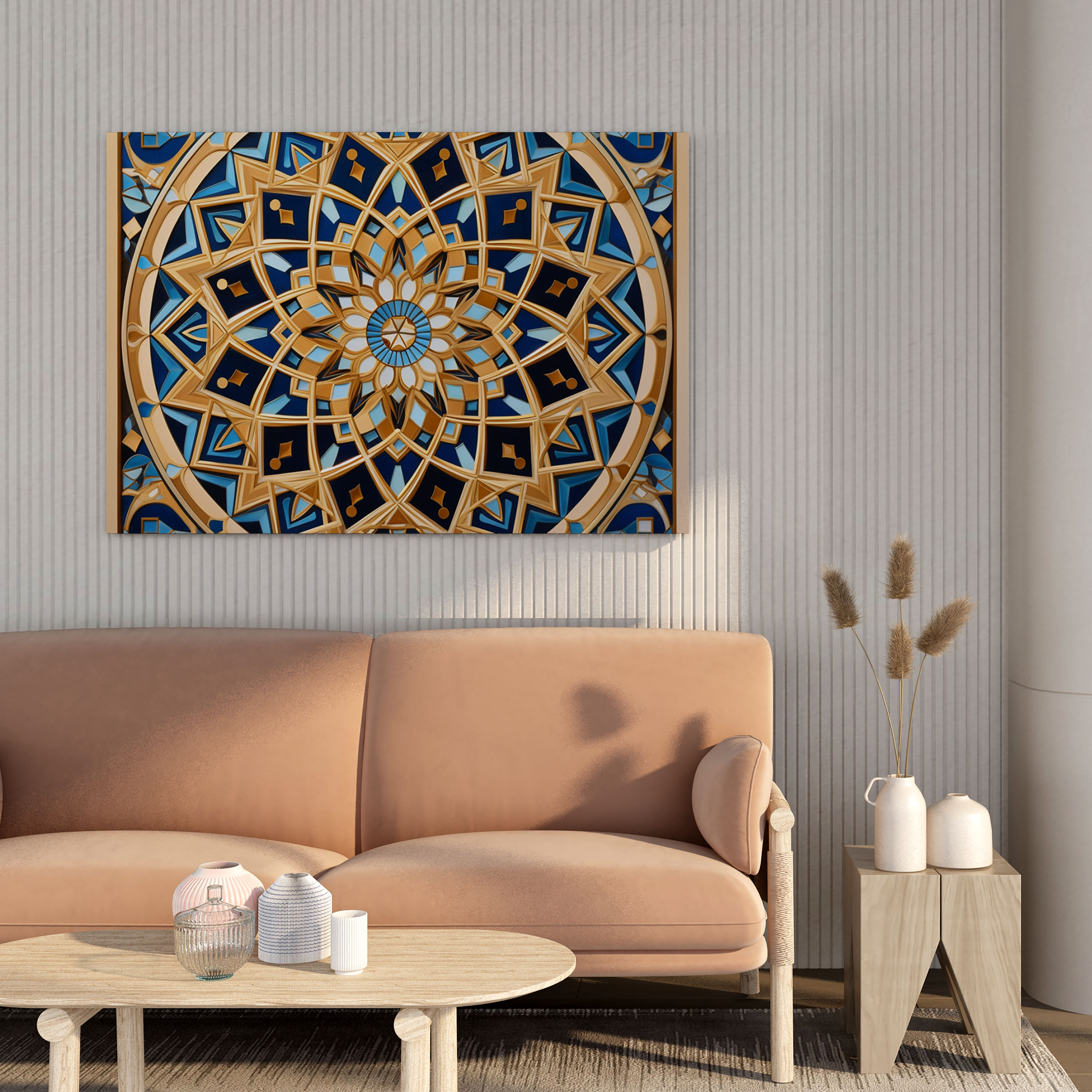 Holy Quran Wall Decoration - Islamic Geometric Patterns - Holy Quran, Canvas Print, Islamic Geometric Patterns, Wall Art