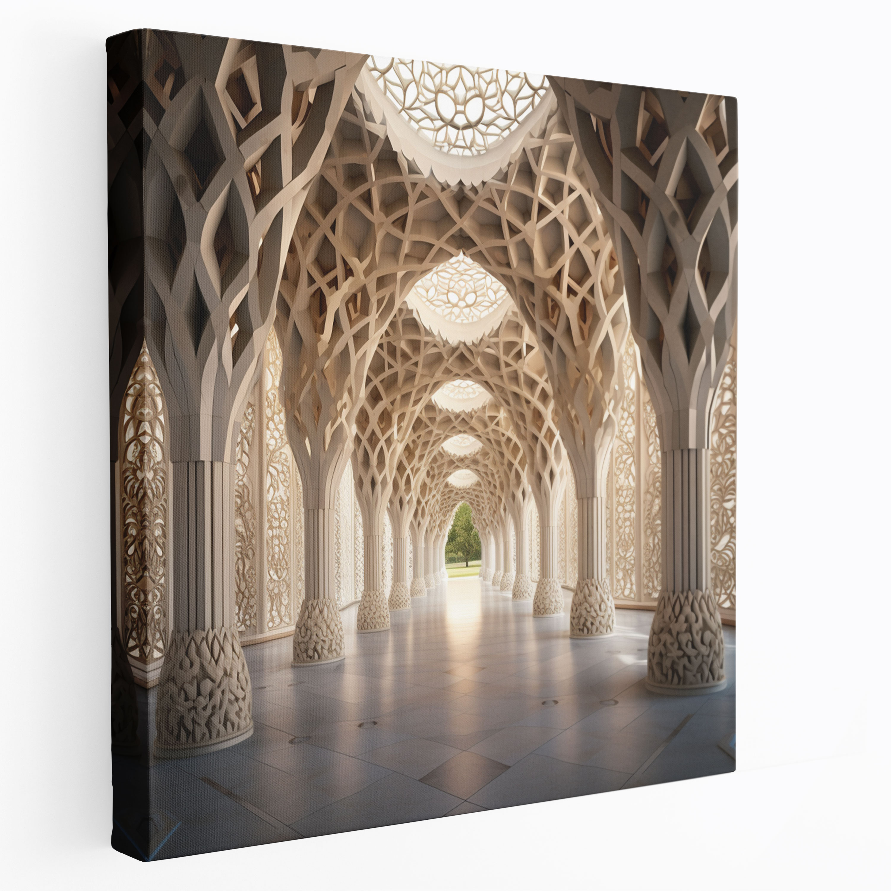 Holy Quran Wall Art - Islamic Architecture And Design - Holy Quran, Canvas, Islamic Architecture, Home Decoration