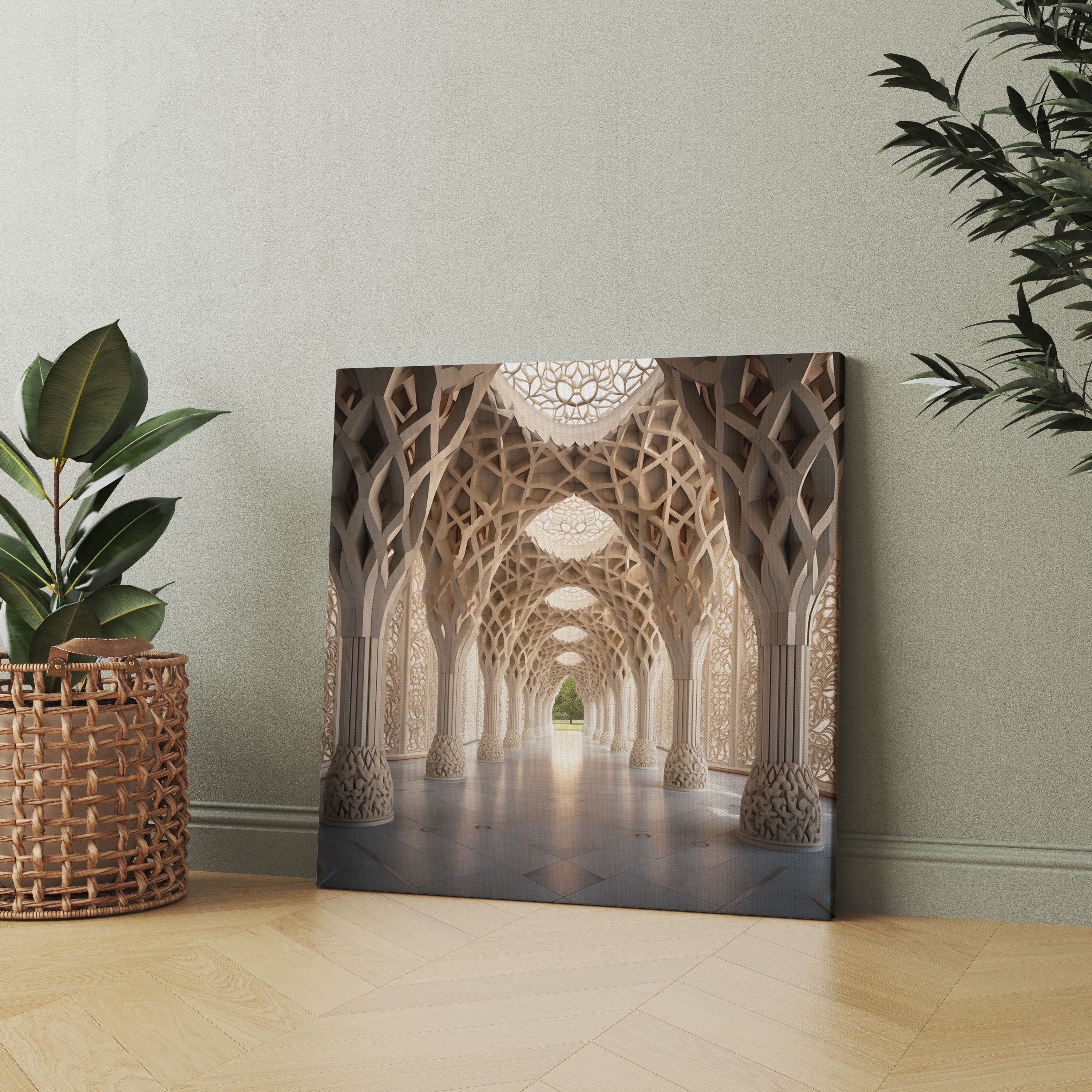 Holy Quran Wall Art - Islamic Architecture And Design - Holy Quran, Canvas, Islamic Architecture, Home Decoration