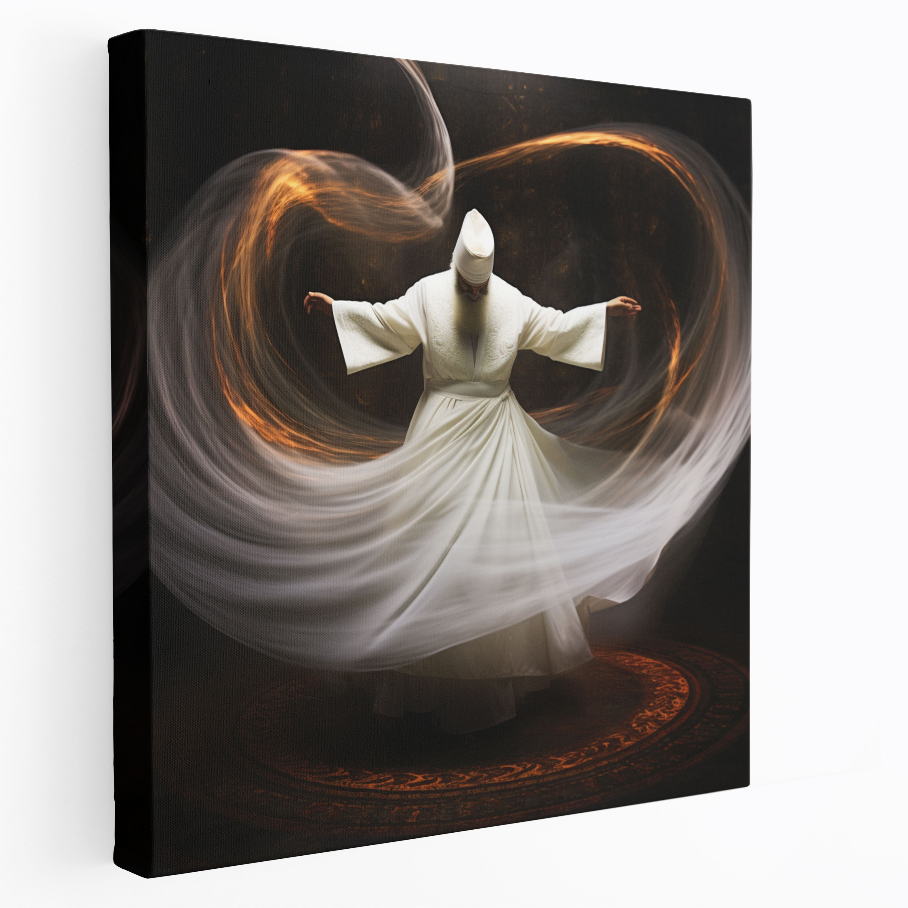 Whirling Dervish Canvas Print - Holy Quran, Grace, Canvas, Canvas Print