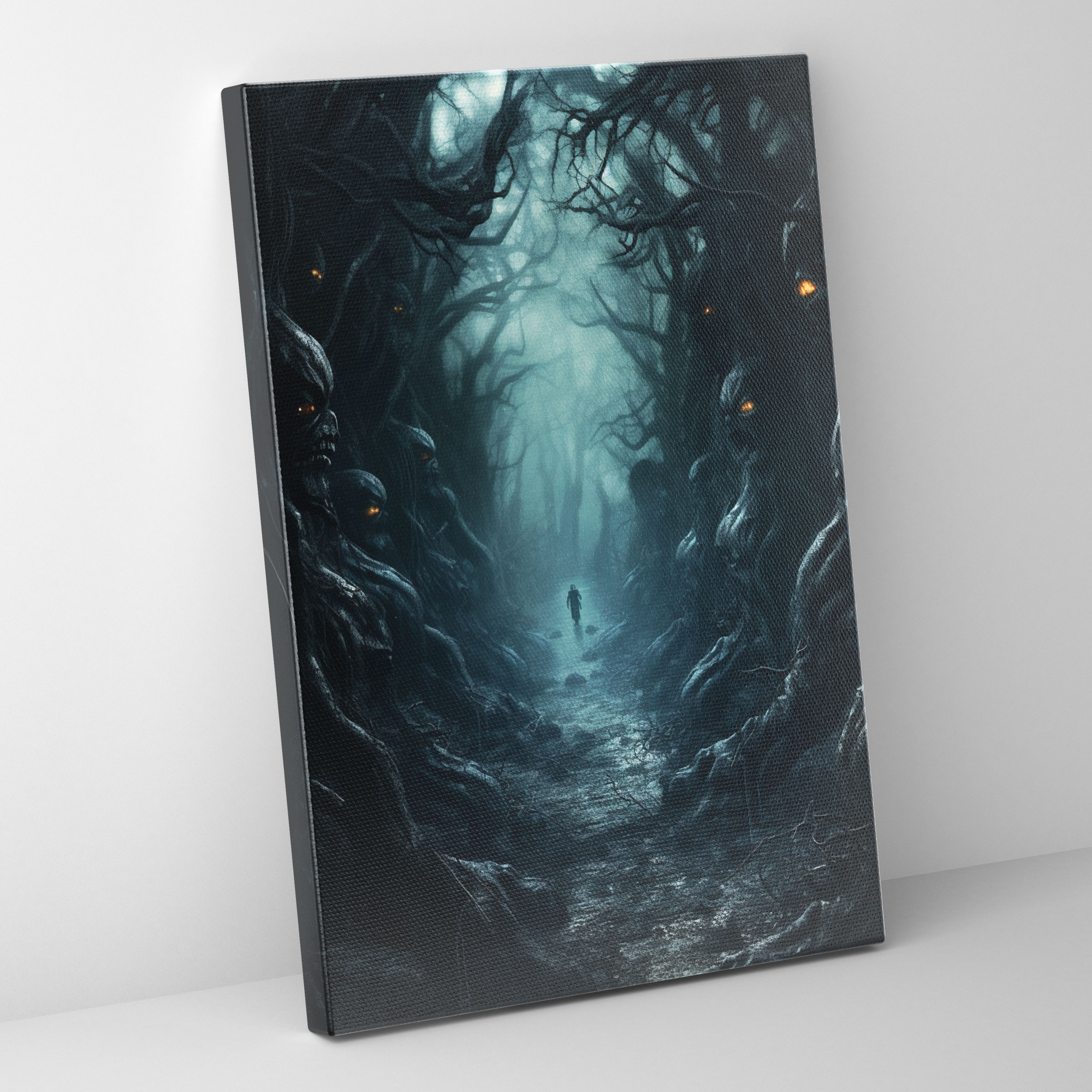 Horror Forest Canvas Print - Horror, Canvas, Canvas Wall Art, Horror
