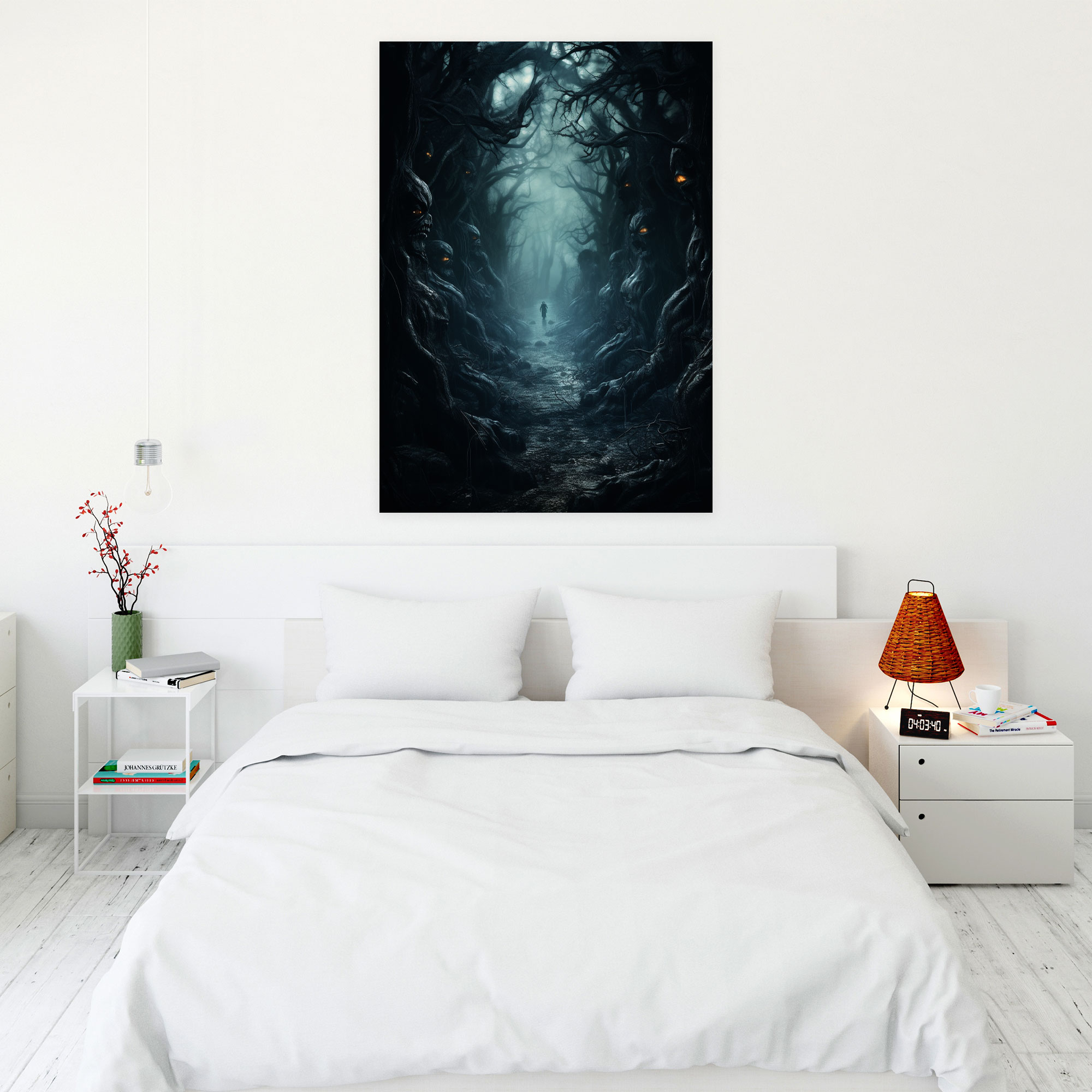 Horror Forest Canvas Print - Horror, Canvas, Canvas Wall Art, Horror