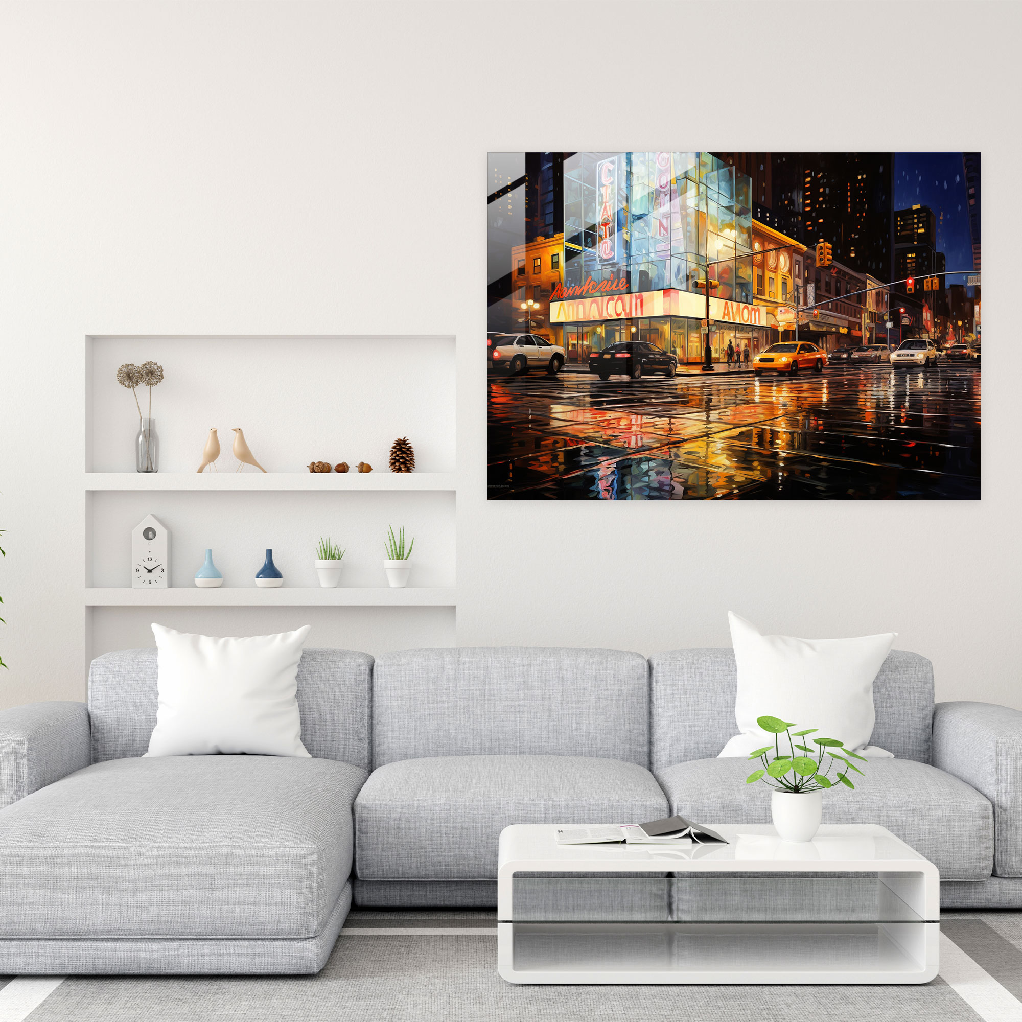 Harlem Apollo Glass Print - Harlem, Glass Art, Home Decoration, Wall Decoration