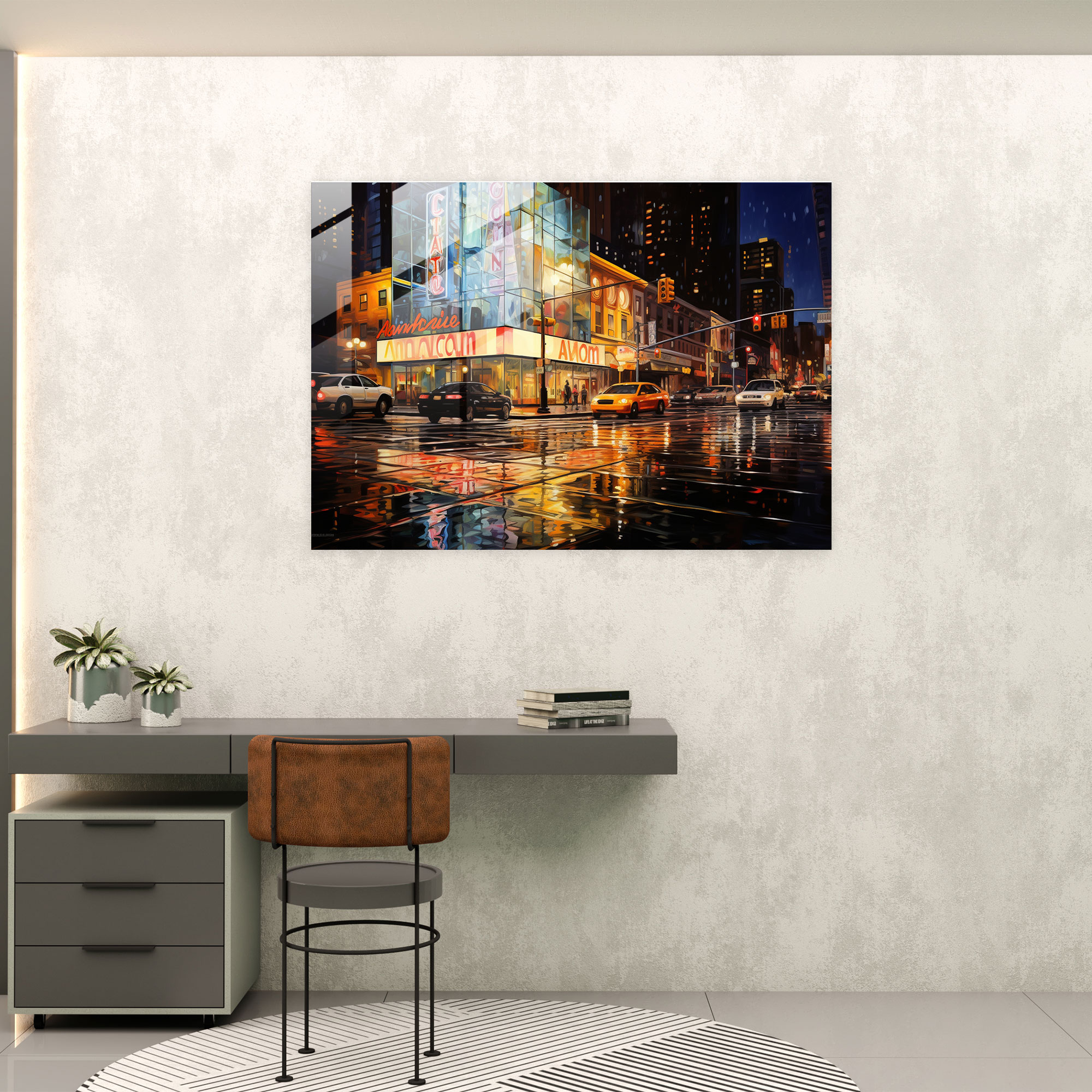 Harlem Apollo Glass Print - Harlem, Glass Art, Home Decoration, Wall Decoration