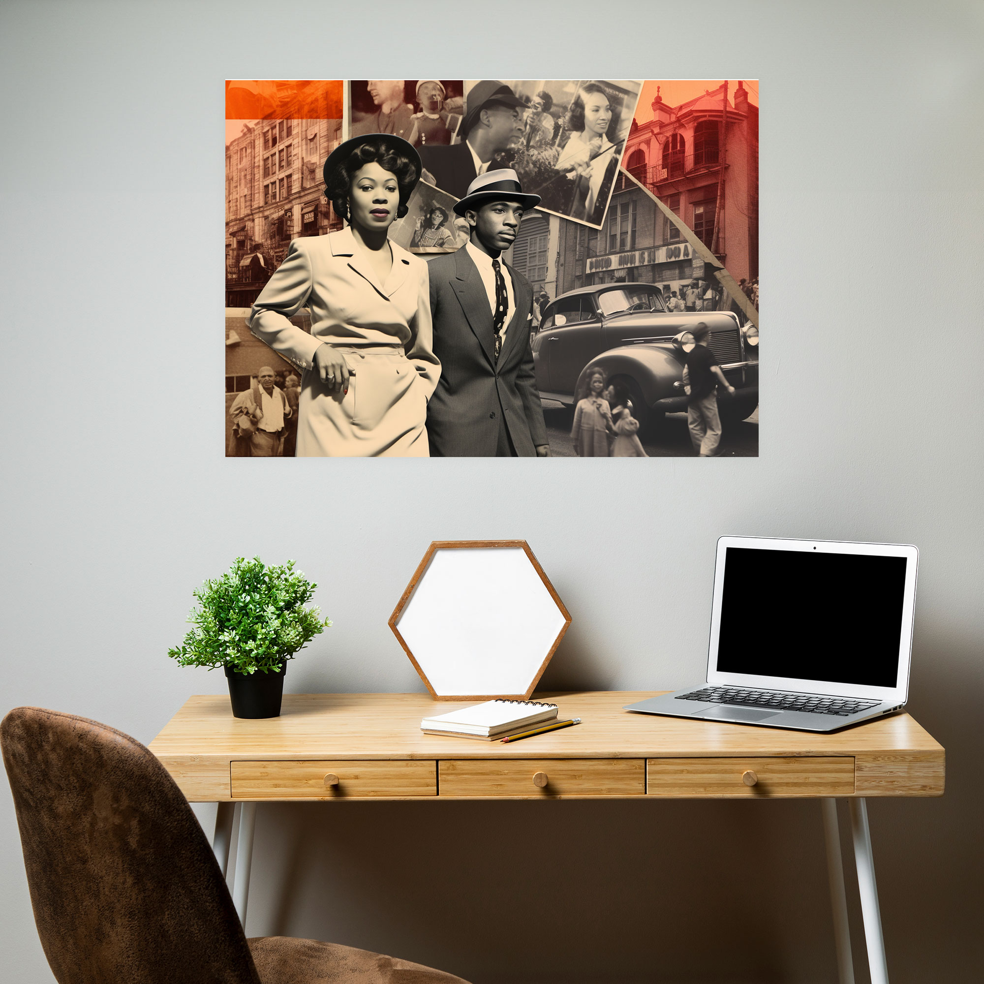 Harlem Heritage Canvas Print - Harlem, Memorabilia, Heritage, Canvas Print