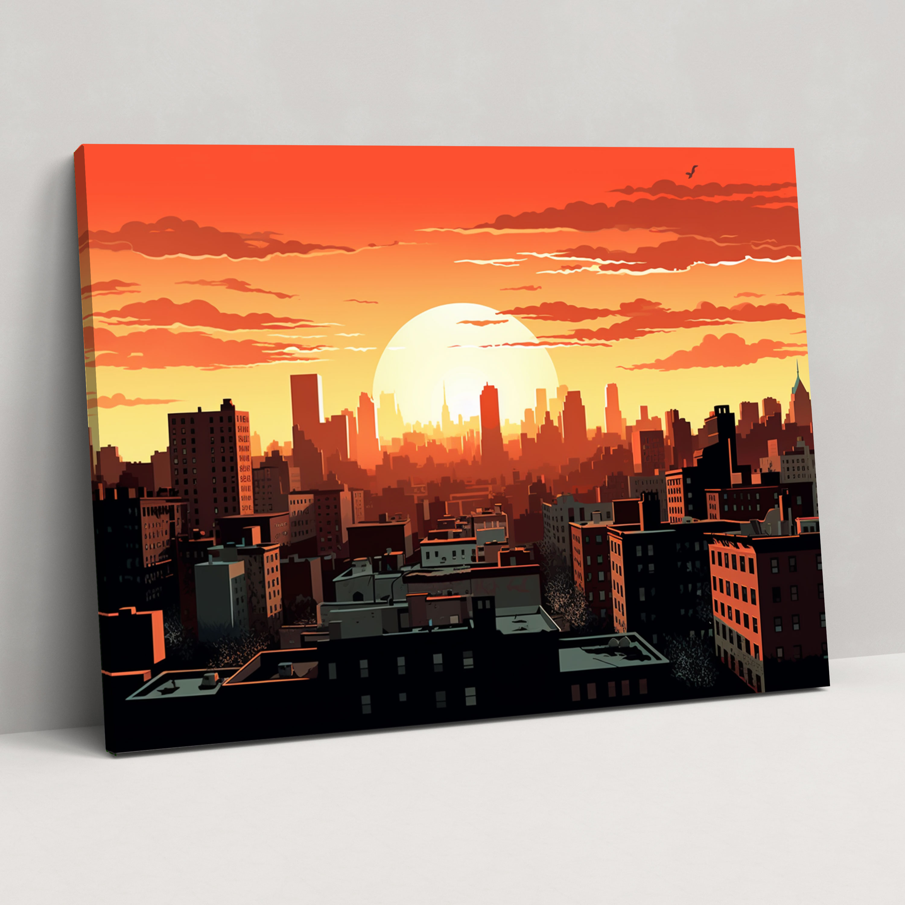 Harlem Skyline Wall Art - Harlem, Sunset, Harlem Skyline, Harlem