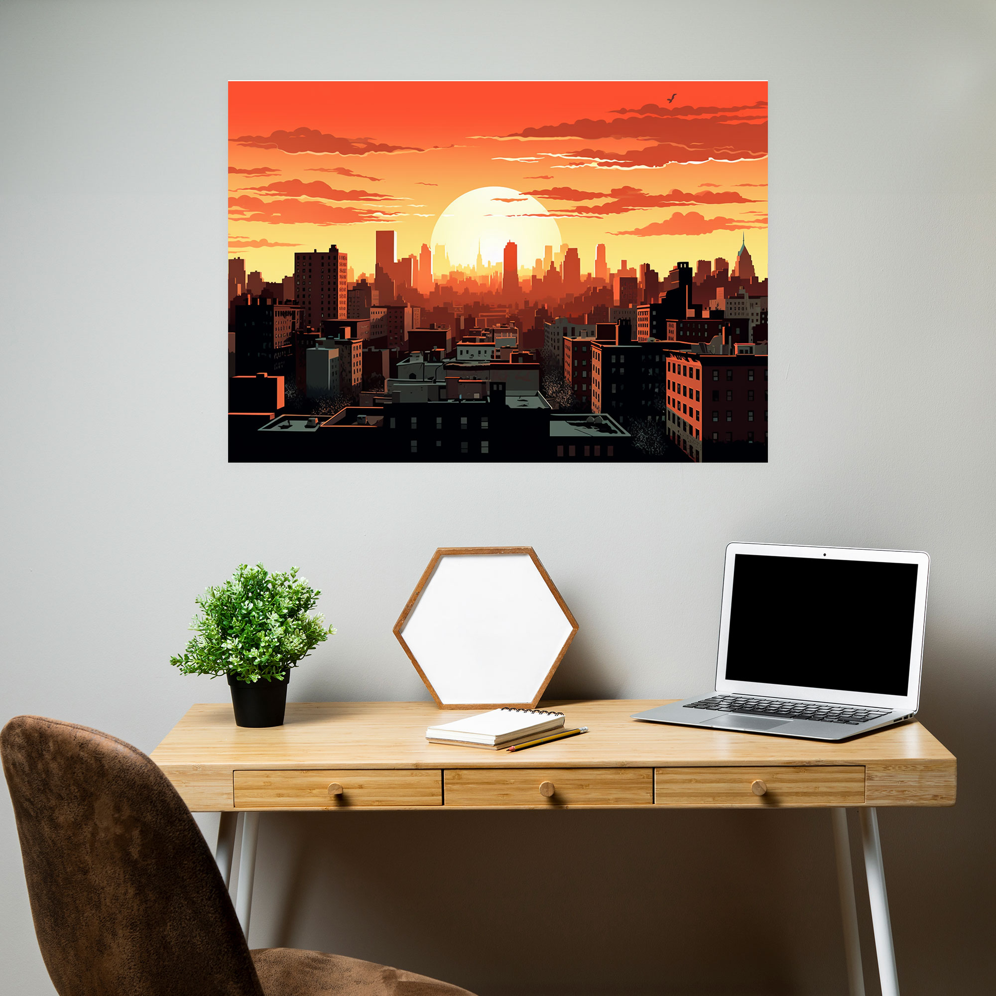 Harlem Skyline Wall Art - Harlem, Sunset, Harlem Skyline, Harlem