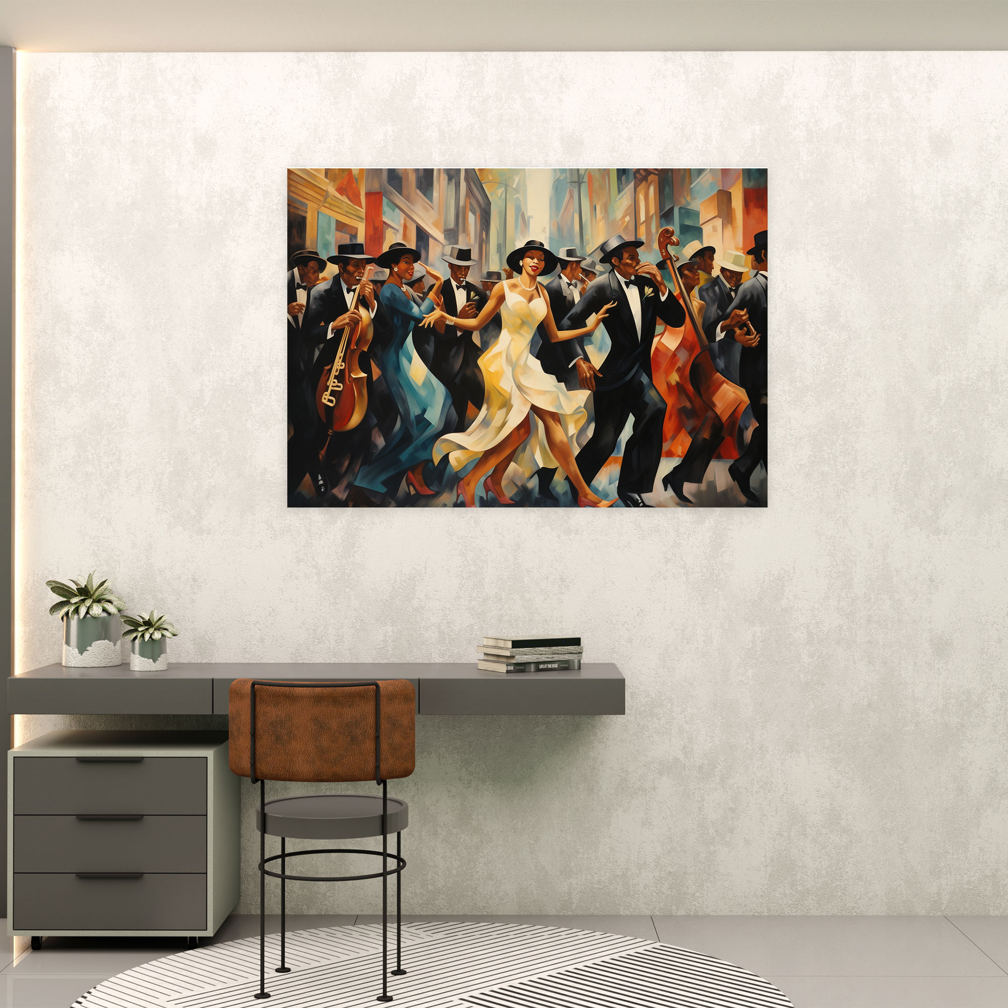 Harlem Renaissance Canvas Print - Harlem, Wall Decoration, Canvas, Harlem