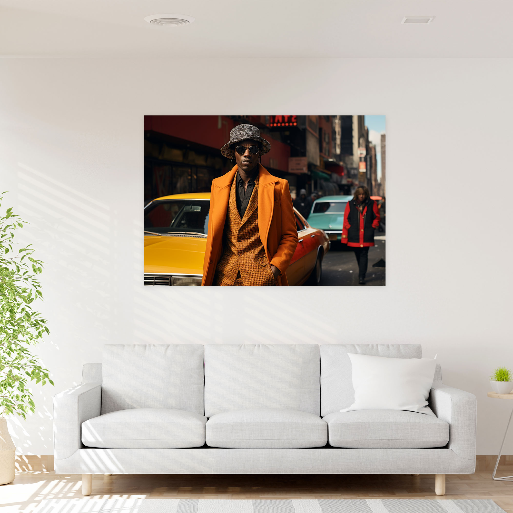 Harlem Canvas Print - Street Photography Of Daily Life, High Quality Wall Art - Harlem, Wall Art, Wall Decoration, Street Photography