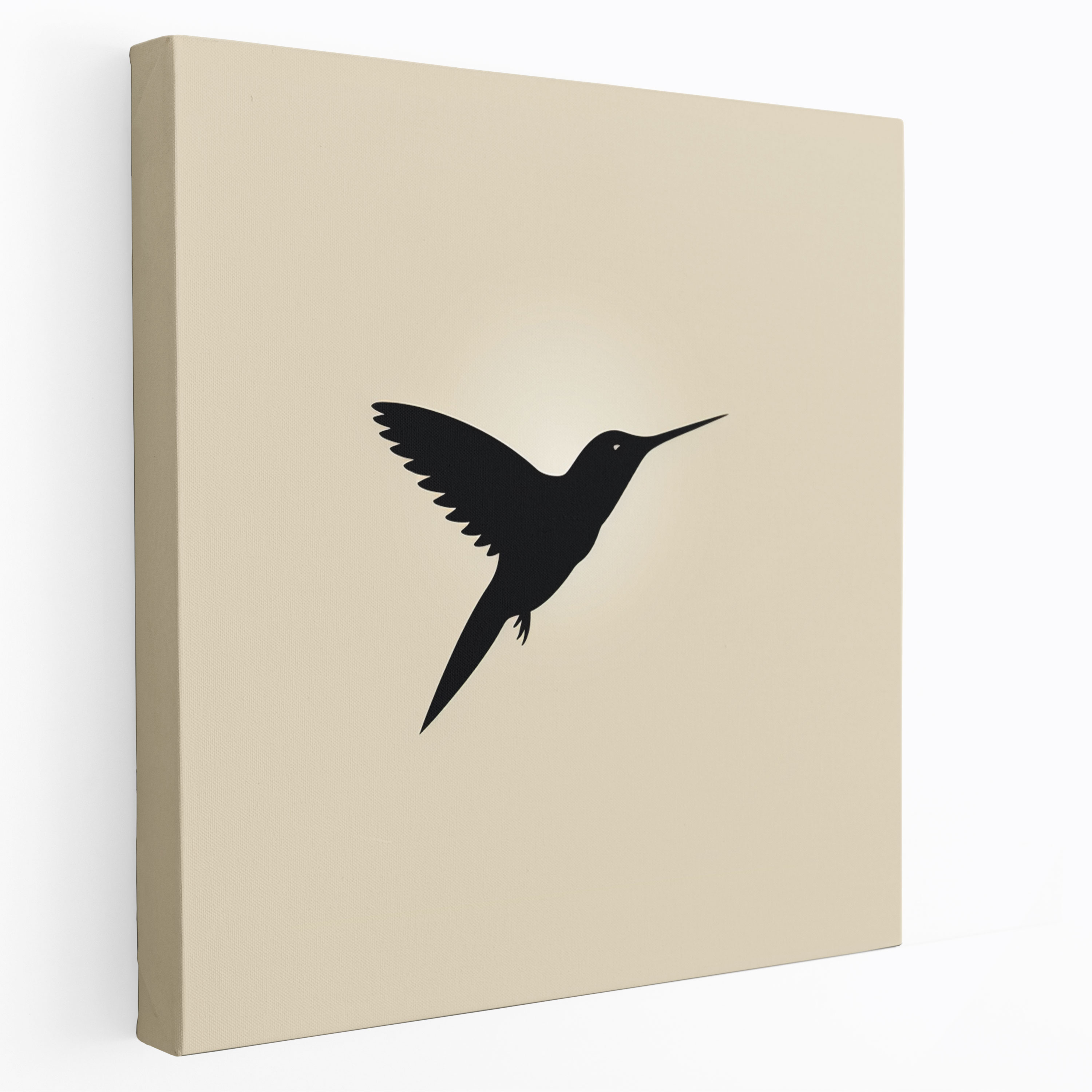 Minimalist Hummingbird Canvas Print - Hummingbird, Wall Decoration, Canvas, Home Decoration