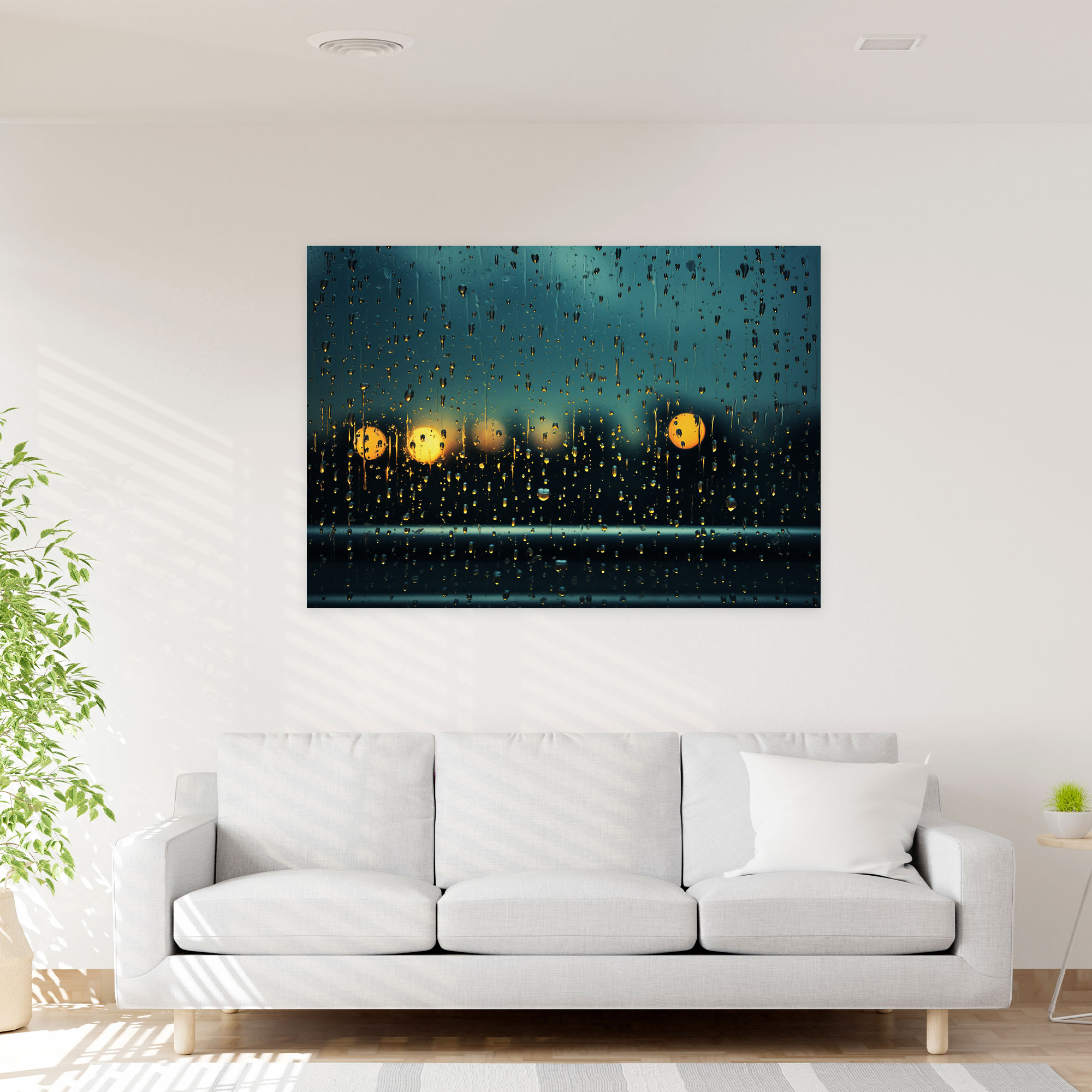 Raindrop Gateway Canvas Print - Hypnosis, Hypnosis, Intrigue, Home Decoration