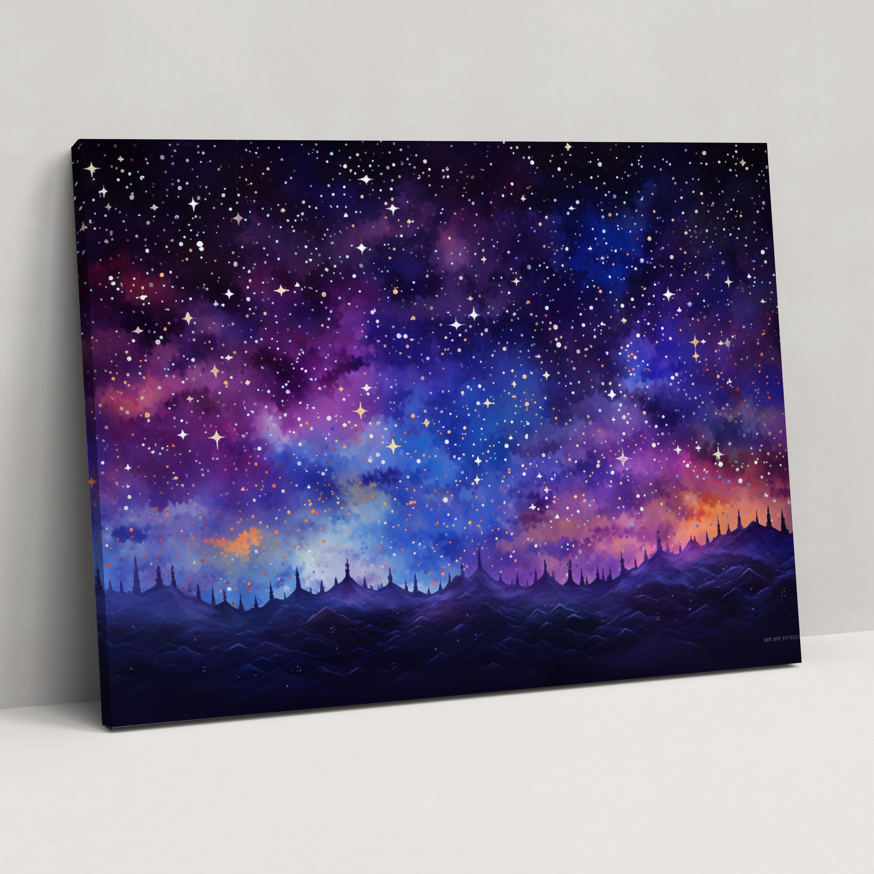 Hypnosis Canvas Print - Hypnosis, Cosmic Spectacle, Canvas, Galaxies