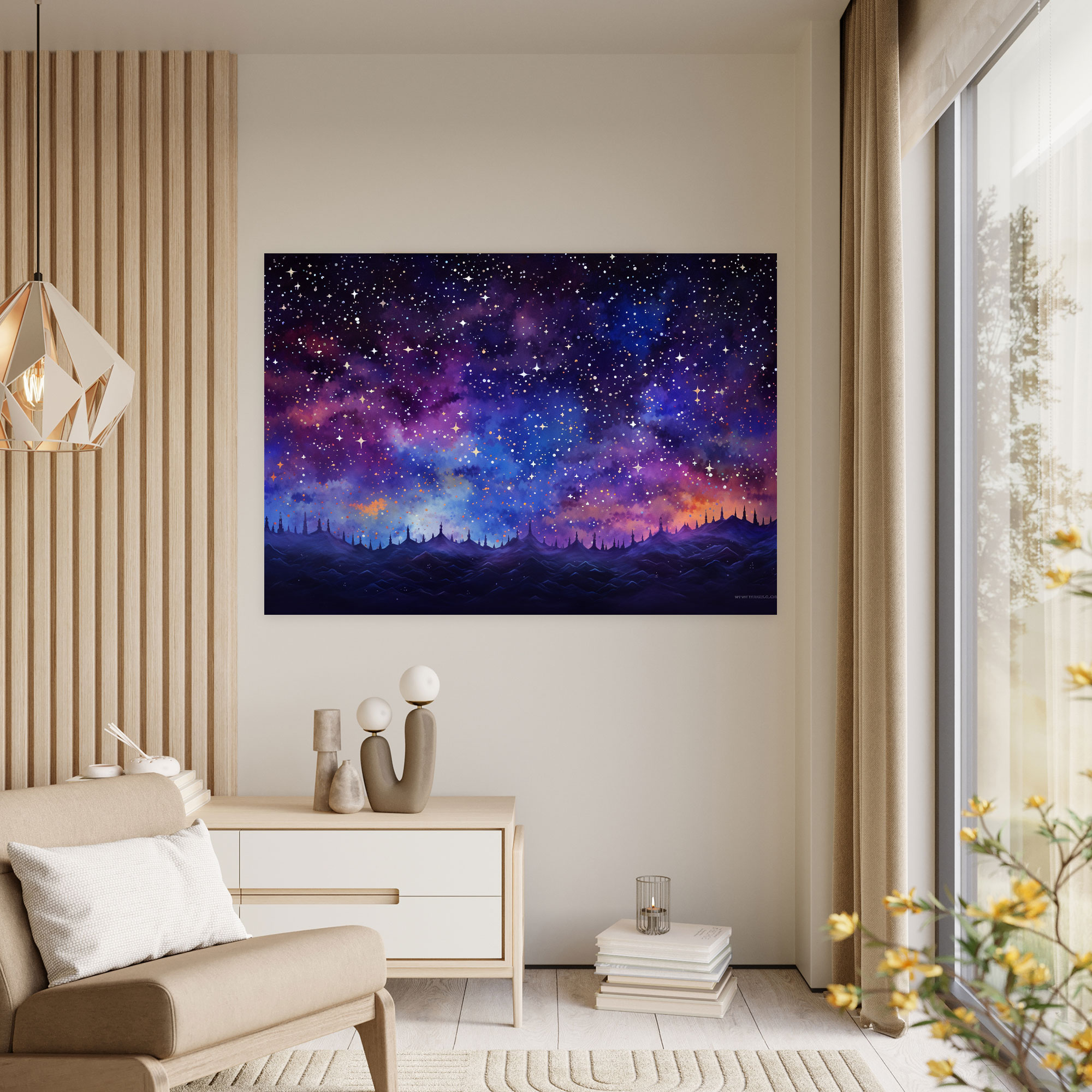 Hypnosis Canvas Print - Hypnosis, Cosmic Spectacle, Canvas, Galaxies