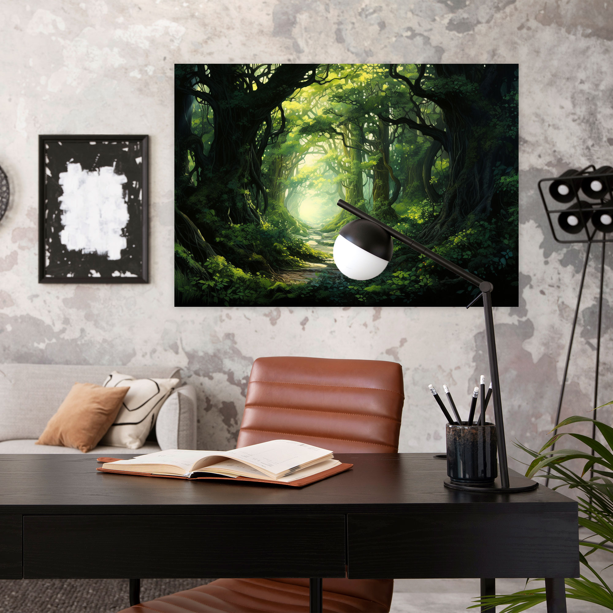 Hypnosis Wall Art - Hypnosis, Connection To Nature, Wall Decoration, Canvas