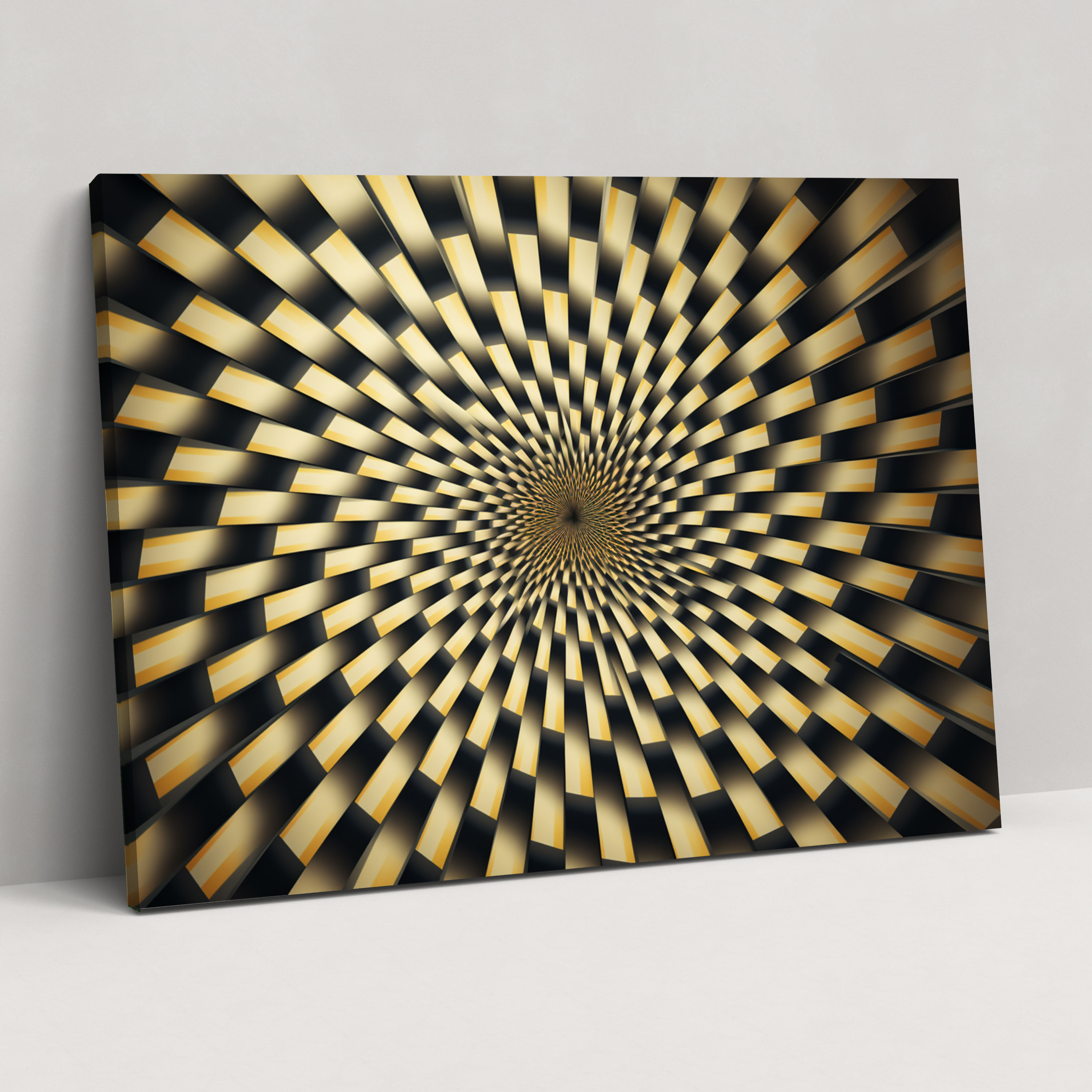Hypnosis Wall Art - Hypnosis, Hypnotic Geometric Patterns, Canvas, Hypnosis