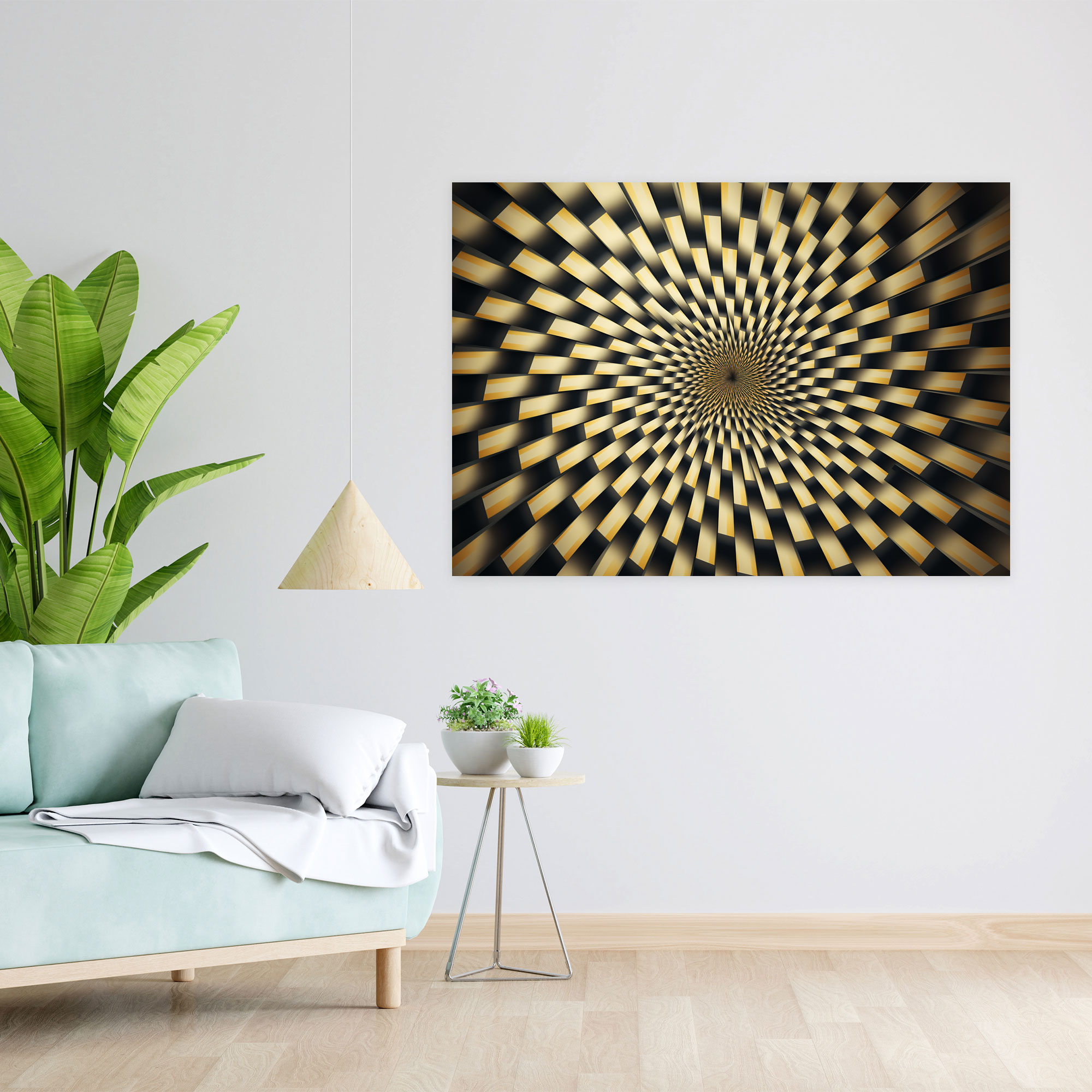 Hypnosis Wall Art - Hypnosis, Hypnotic Geometric Patterns, Canvas, Hypnosis