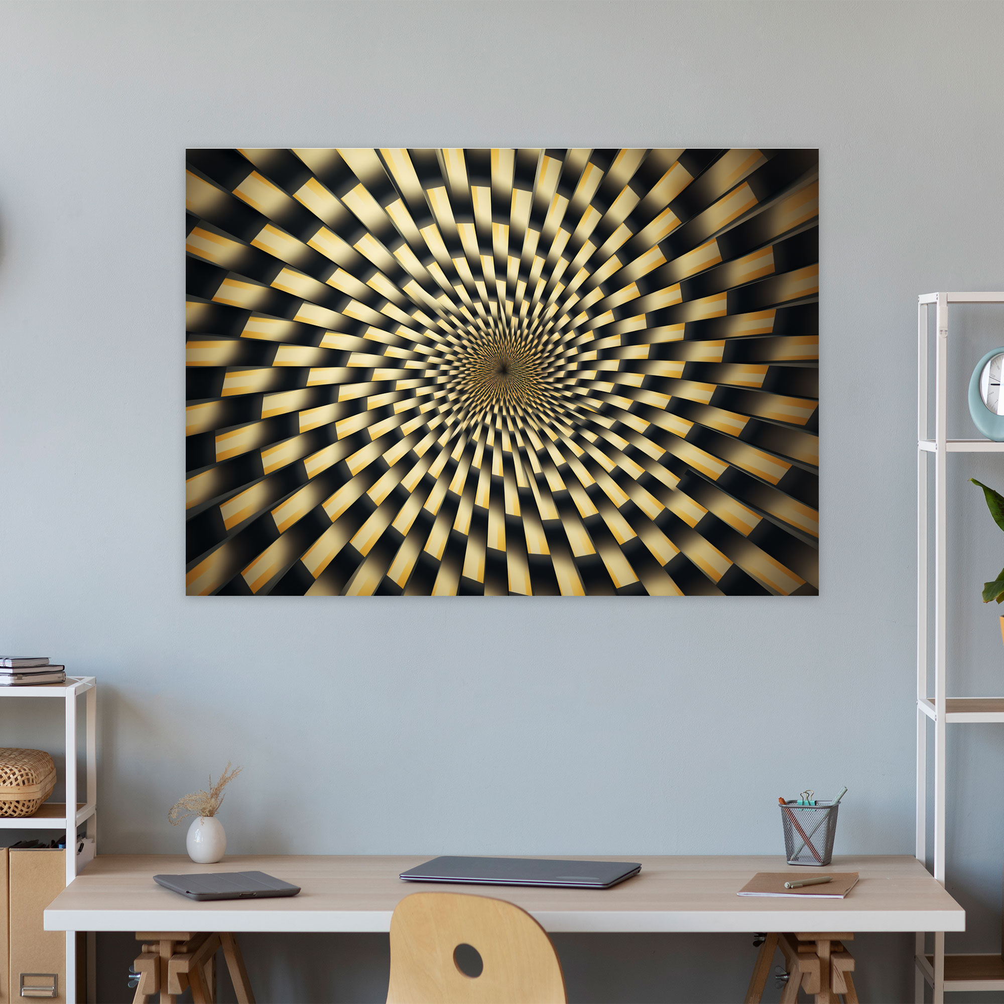 Hypnosis Wall Art - Hypnosis, Hypnotic Geometric Patterns, Canvas, Hypnosis