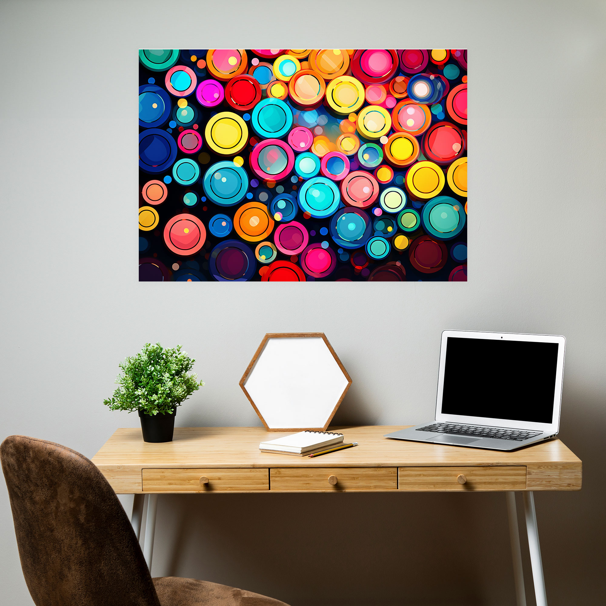 Hypnosis Canvas Wall Decoration - Hypnosis, Energy, Visual Experience, Wall Art