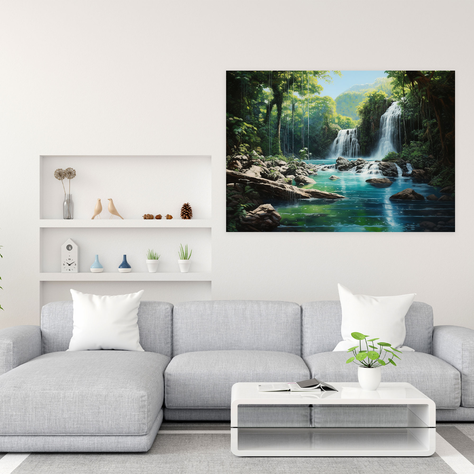 Hypnosis Nature Canvas Wall Art - Hypnosis, Tranquility, Wall Decoration, Canvas