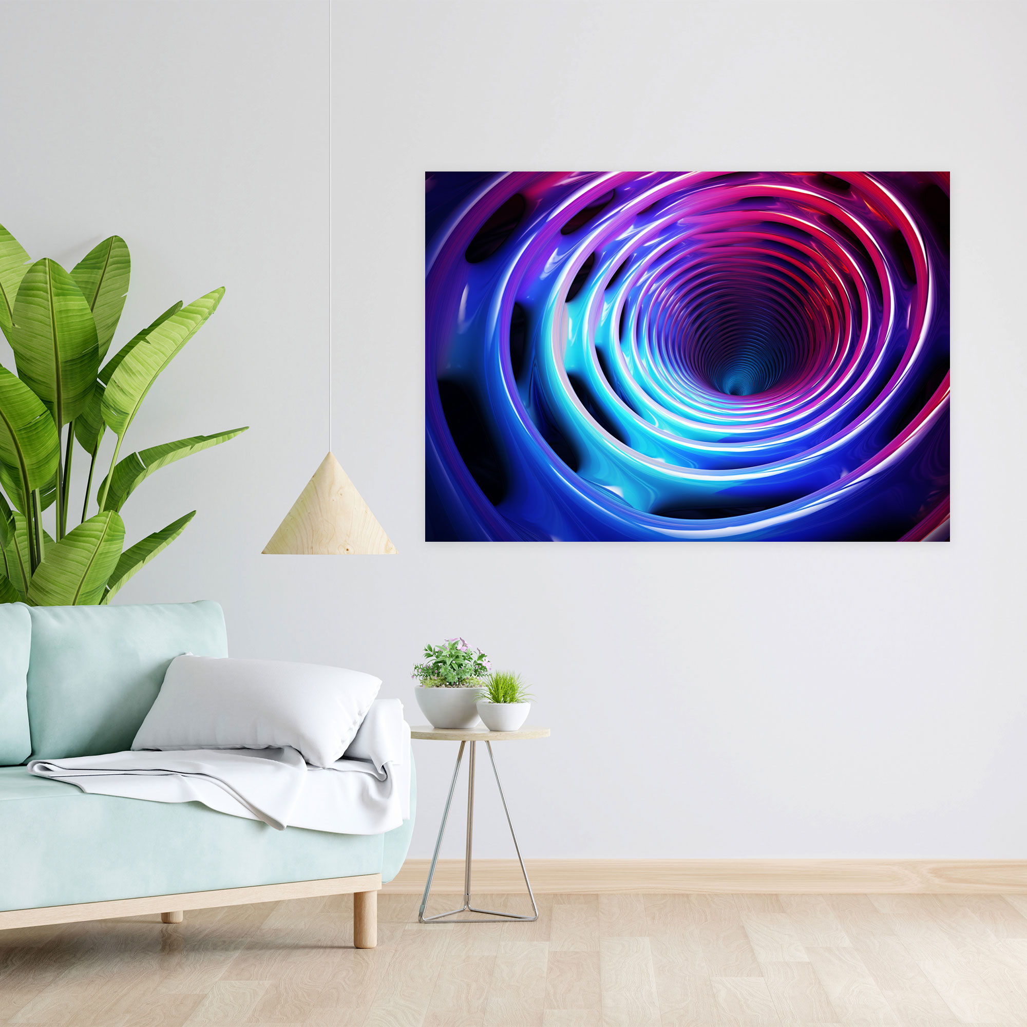 Hypnosis Wall Art - Hypnosis, Swirling Vortex, Home Decoration, Canvas Wall Art