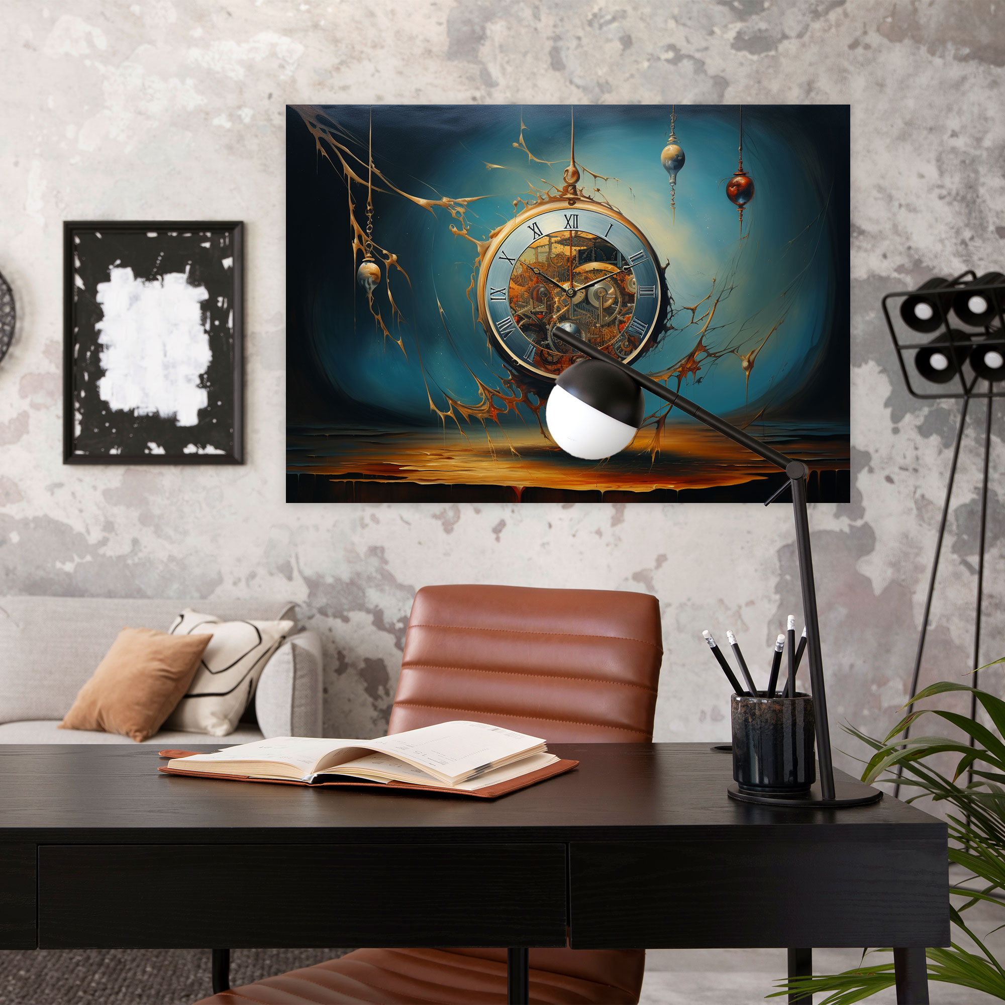 Hypnosis Wall Decoration - Hypnosis, Mysterious Watch, Canvas Print, Hypnosis