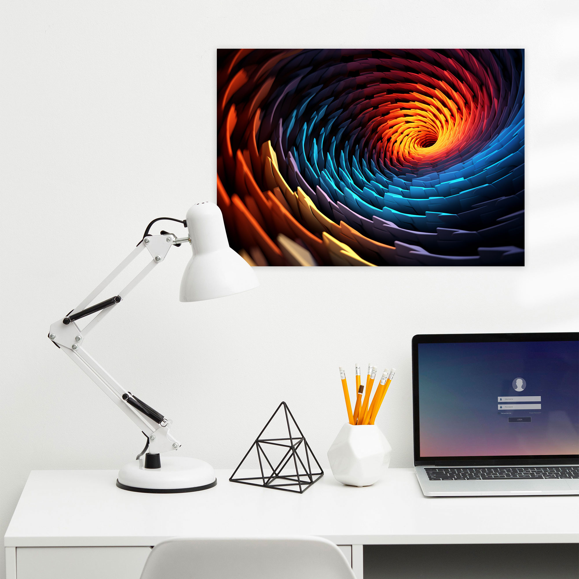 Hypnosis Wall Decoration - Hypnosis, Digital Artwork, Hypnosis, Canvas
