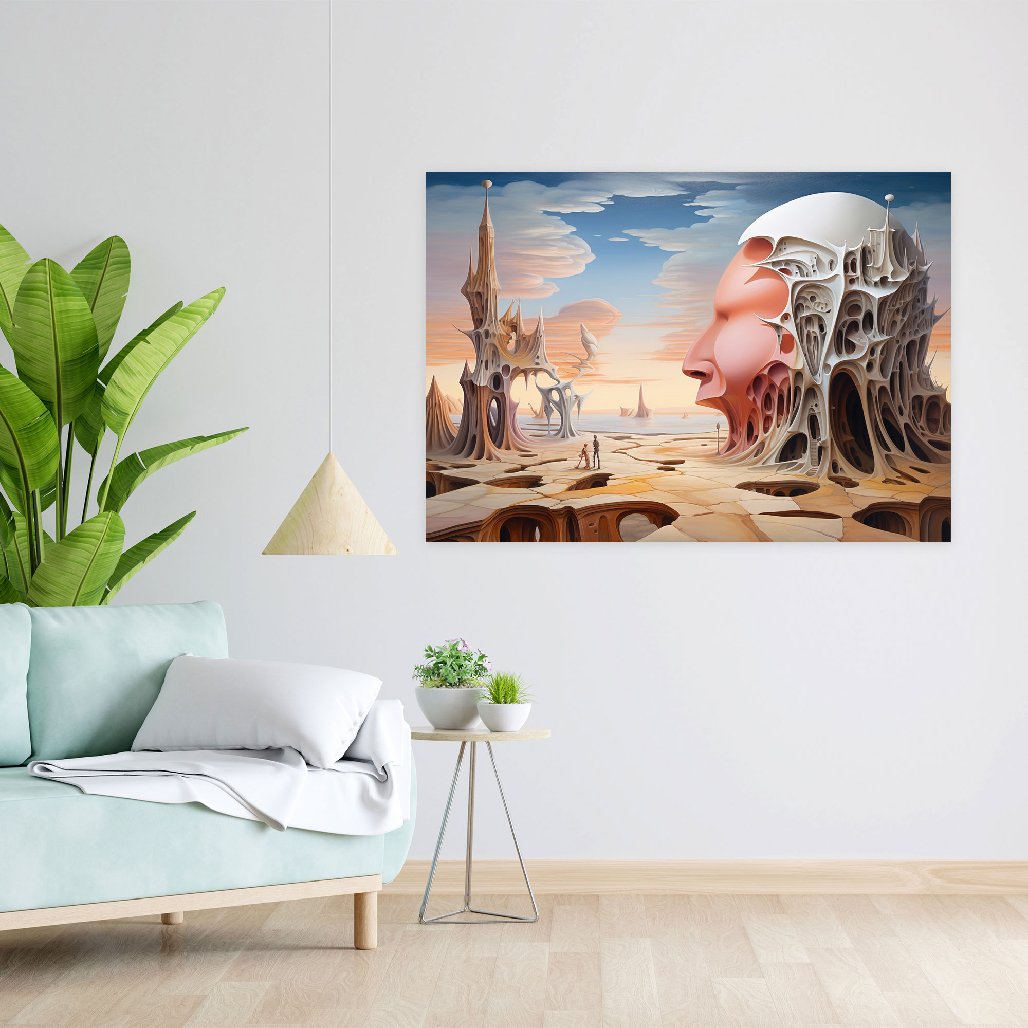 Hypnotic Dimension Wall Art - Hypnosis, Wall Art, Home Decoration, Otherworldly Scene