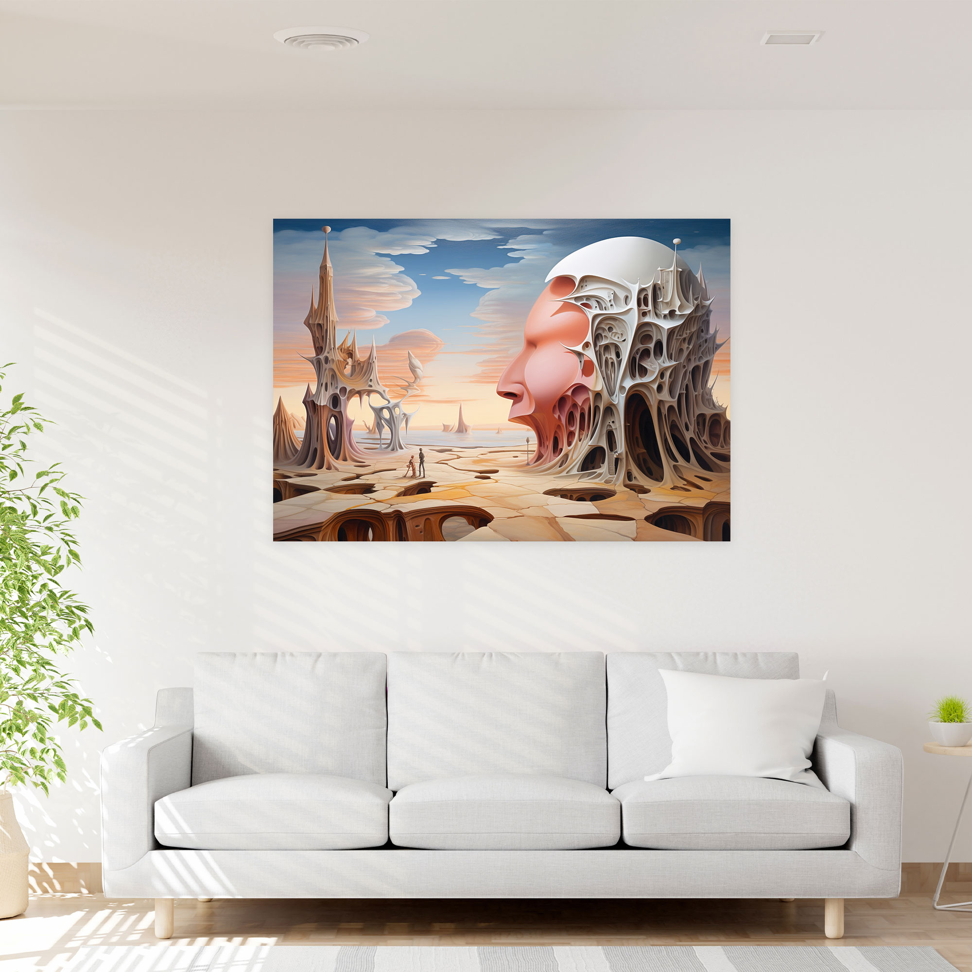 Hypnotic Dimension Wall Art - Hypnosis, Wall Art, Home Decoration, Otherworldly Scene