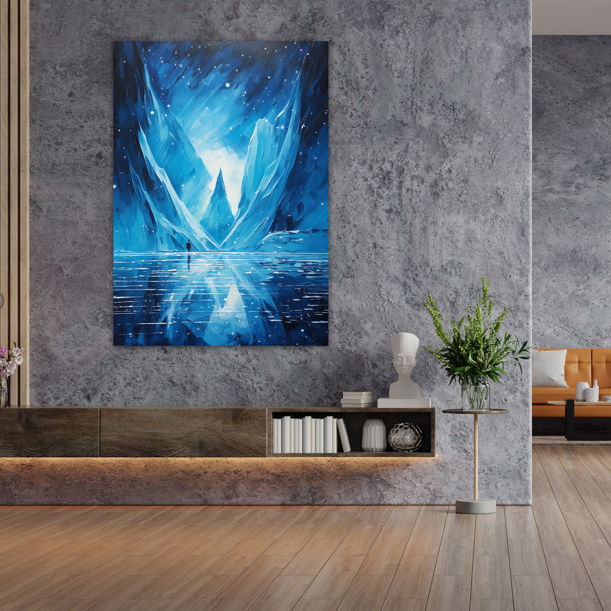 Iceberg Canvas Print - Iceberg, Canvas Wall Art, Wall Art, Home Decoration