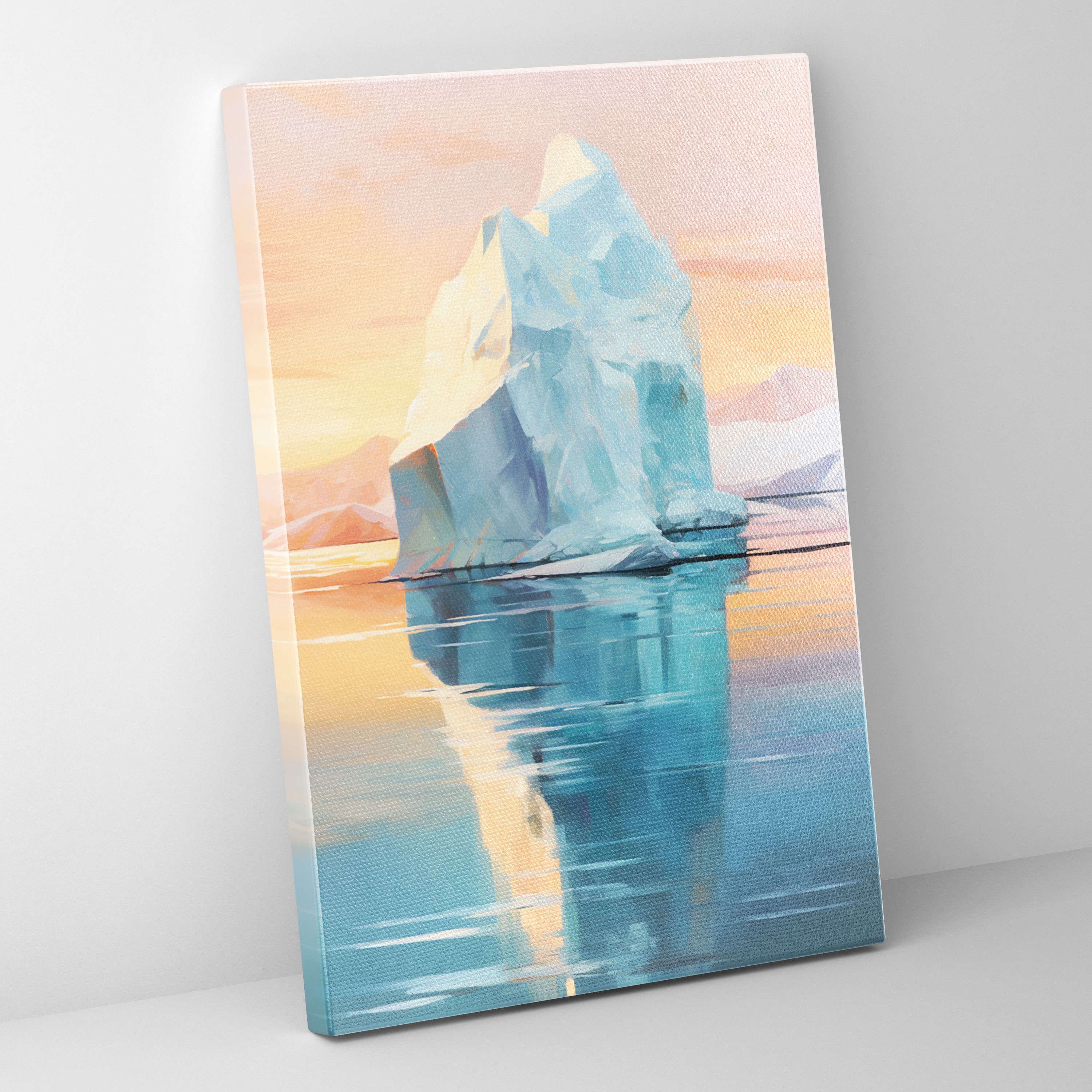 Iceberg Wall Art - Iceberg, Wall Art, Wall Decoration, Canvas