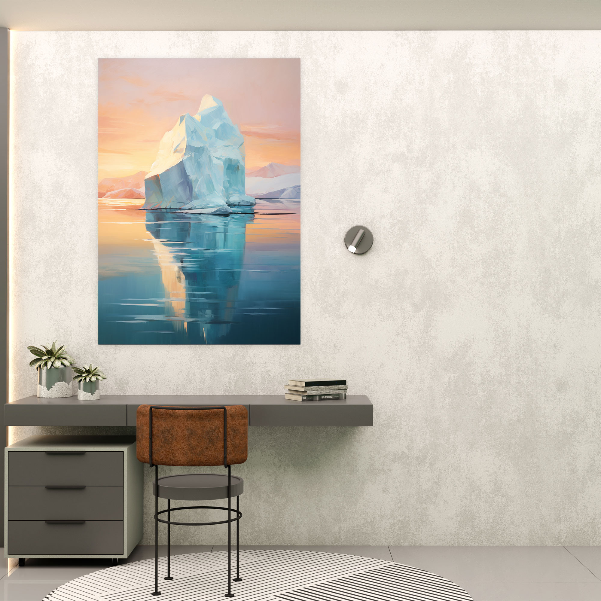 Iceberg Wall Art - Iceberg, Wall Art, Wall Decoration, Canvas