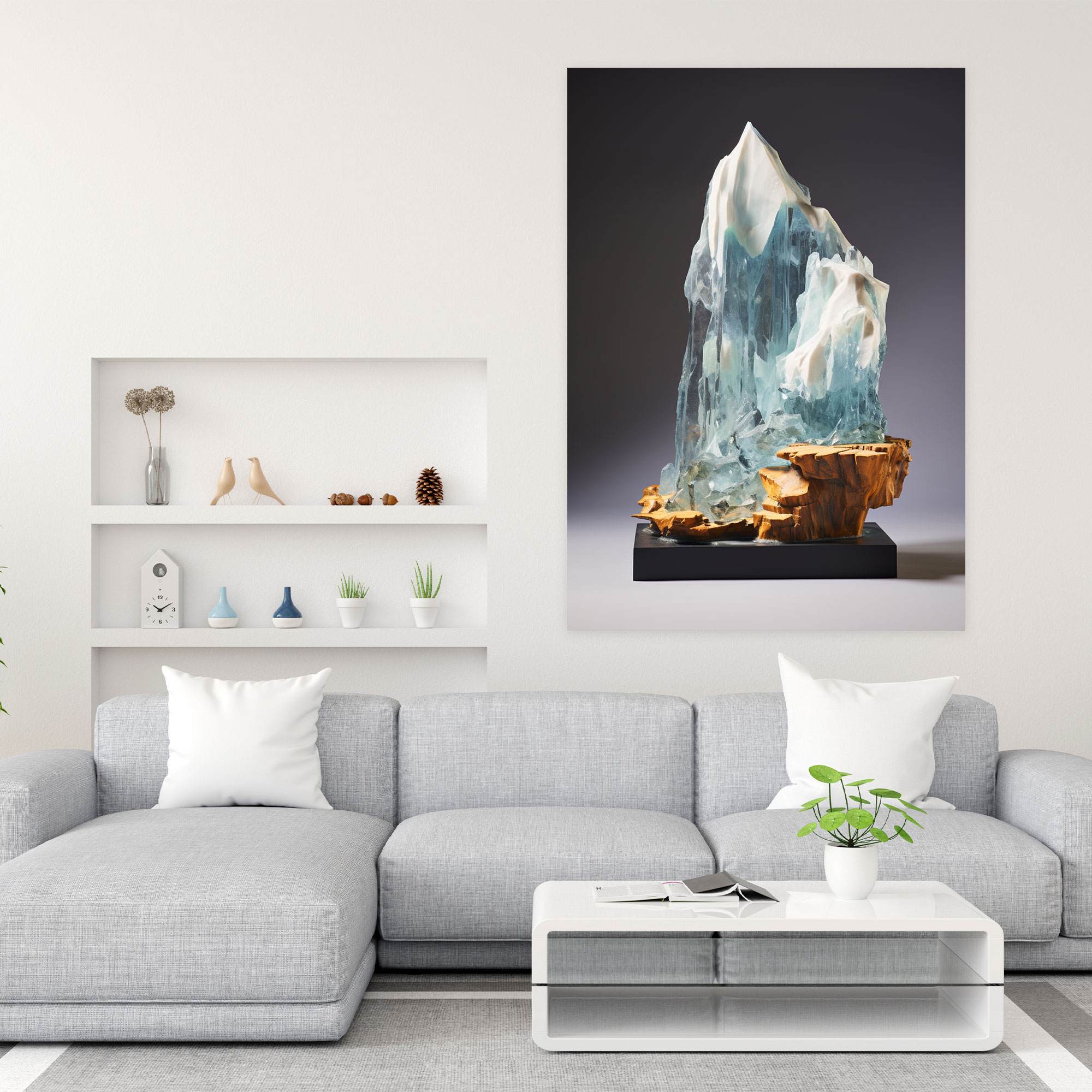Iceberg Wall Art - Iceberg, Wall Art, Canvas, Home Decoration