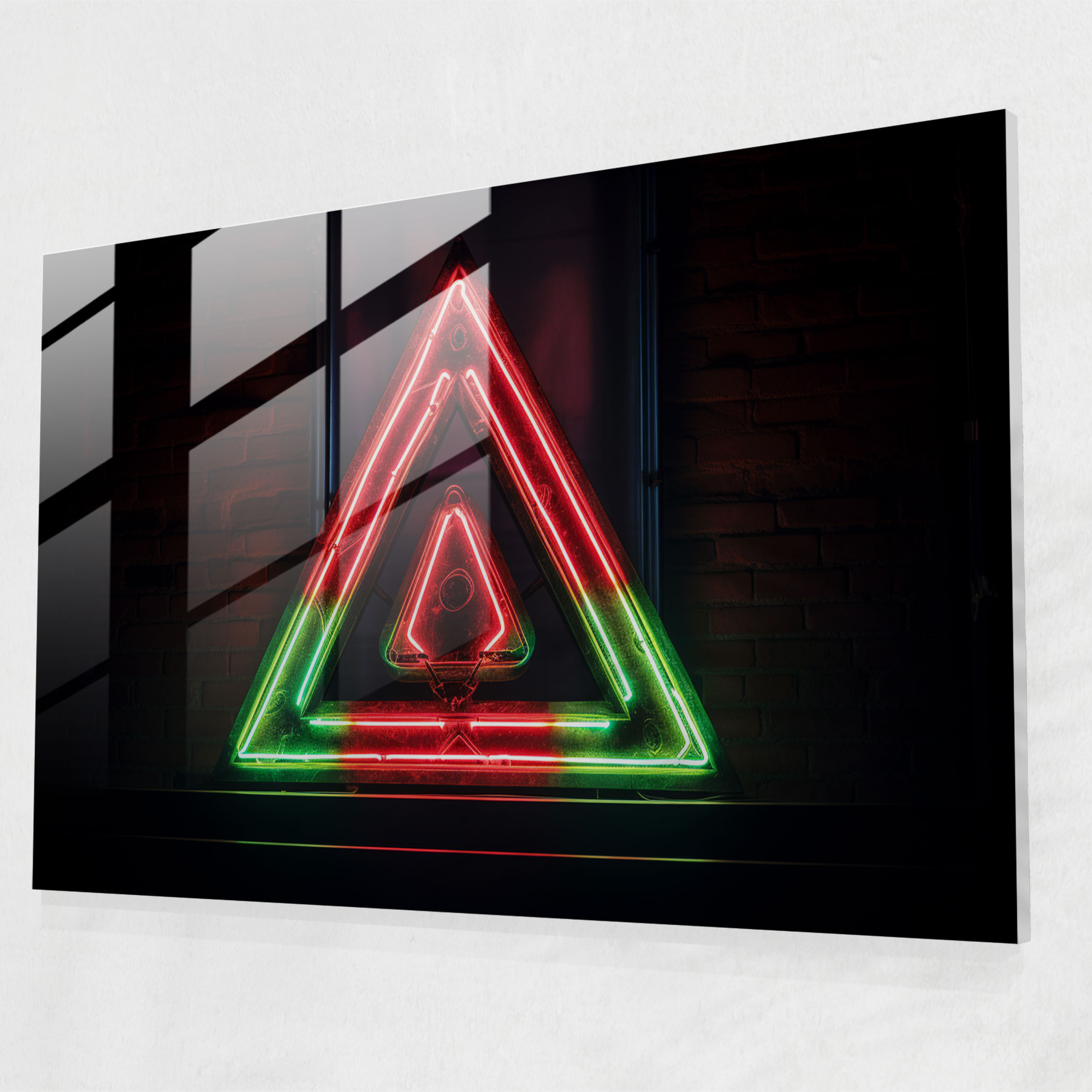 Illuminati Glass Print - Illuminati, Wall Decoration, Modern Art, Glass Print