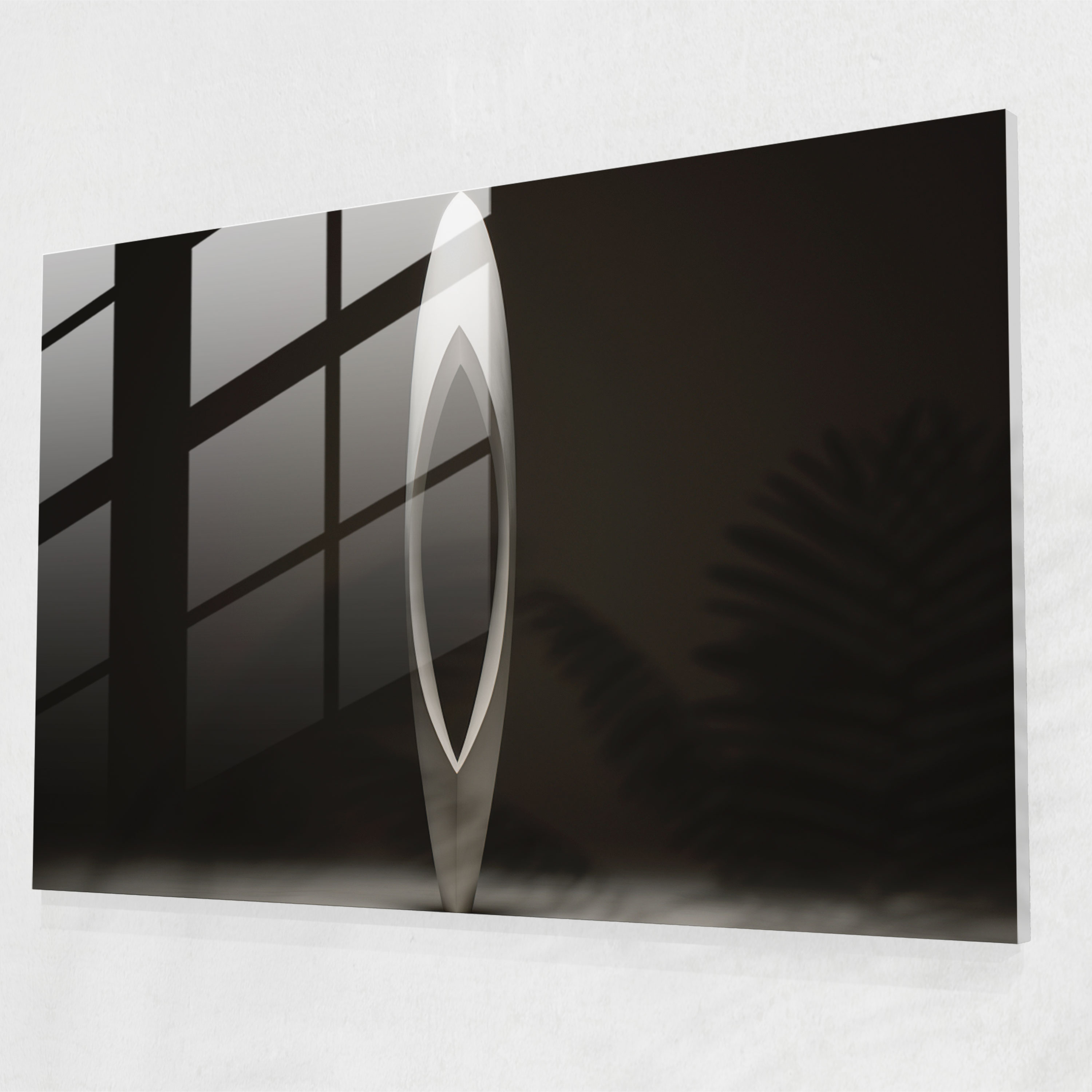 Esotericism Home Decoration - Illuminati, Enigmatic Form, Esoteric Journey, Glass Art