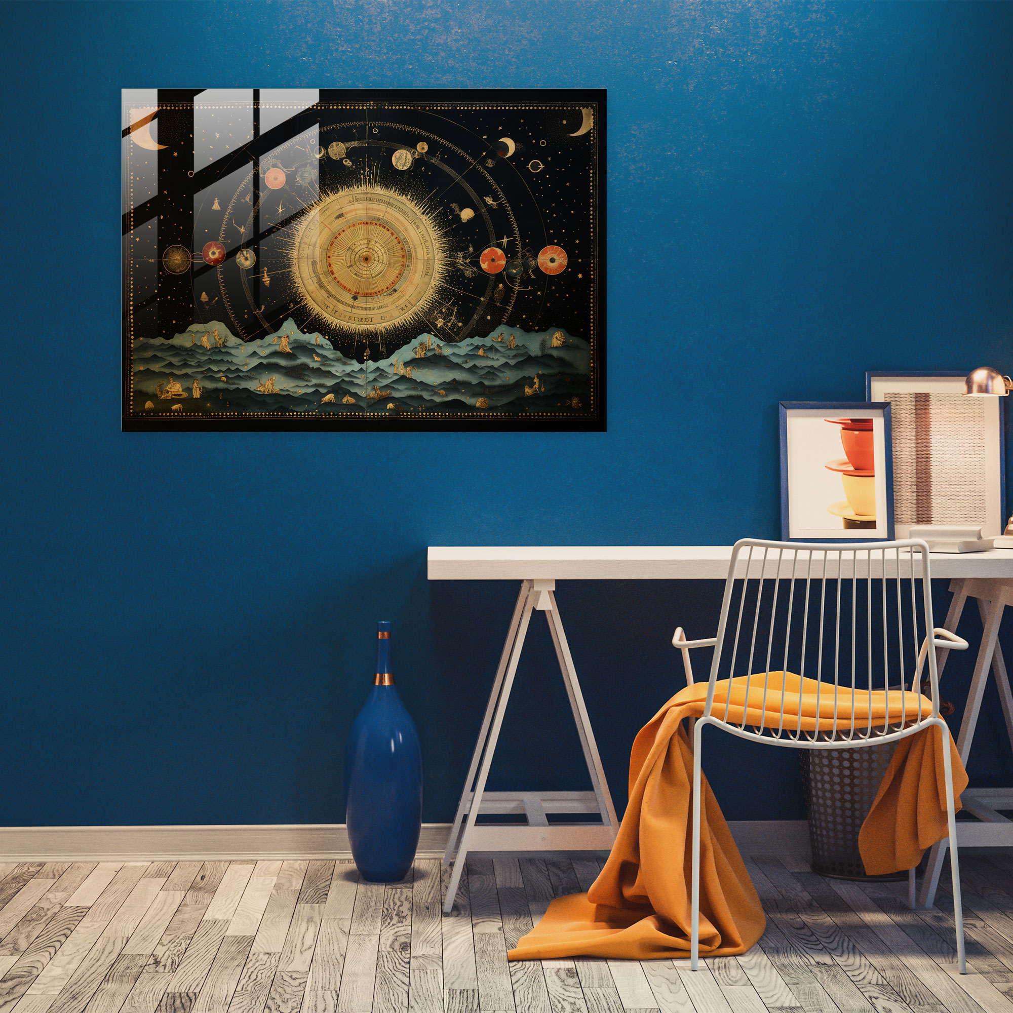 Esotericism Home Decoration - Illuminati, Esoteric Symbols, Hidden Constellations, Modern Art