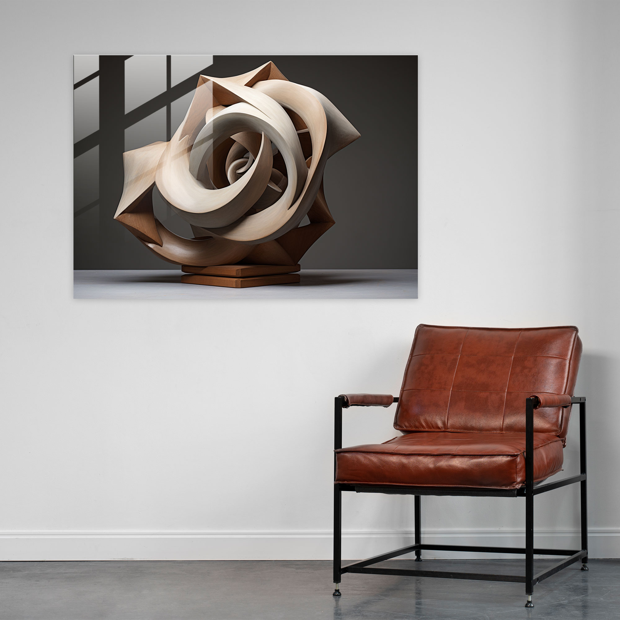 Esotericism Glass Print: Geometric Mystical Symbol - Illuminati, Mystical Symbol, Esotericism, Modern Art