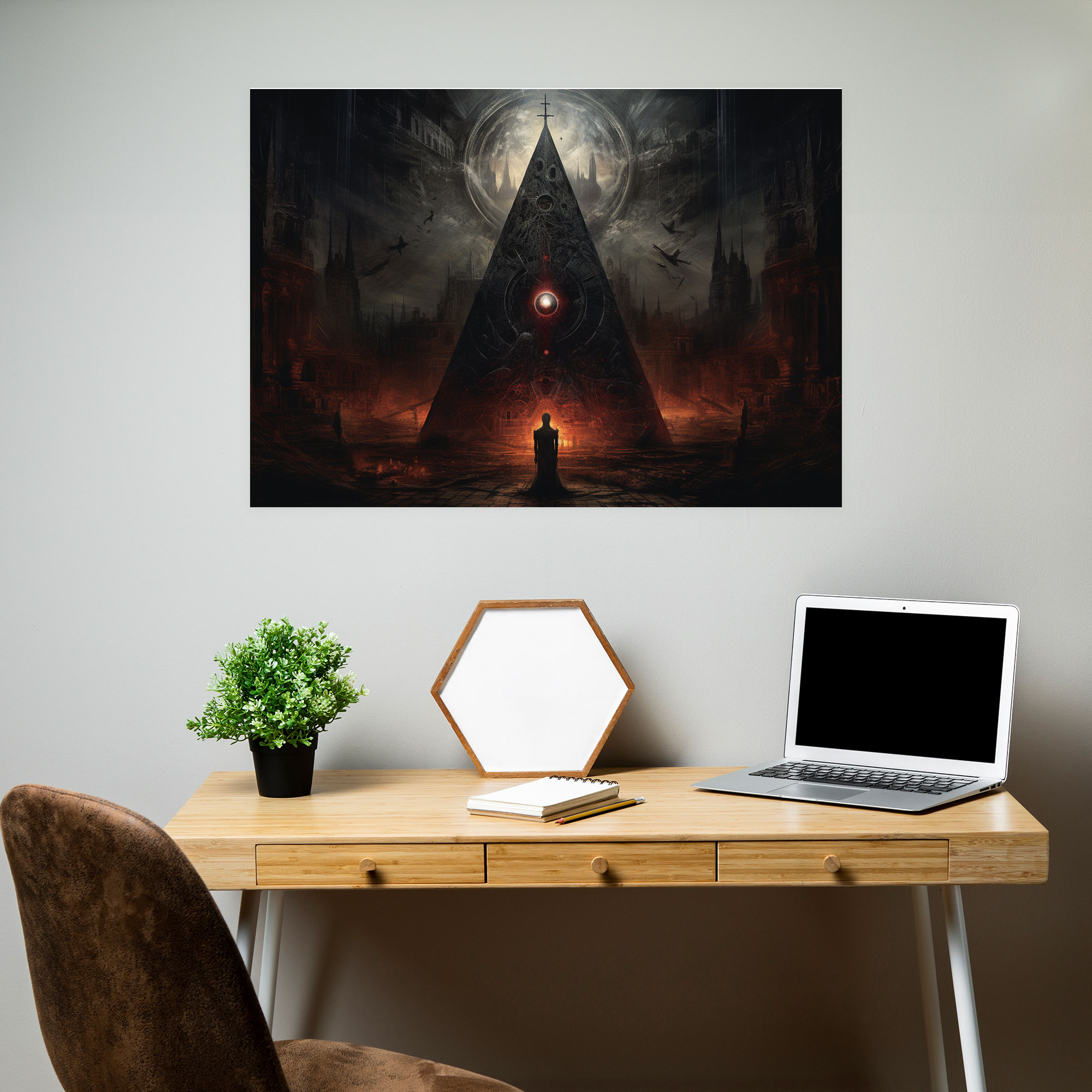 Illuminati Wall Decoration - Illuminati, Home Decoration, Canvas Wall Art, Canvas
