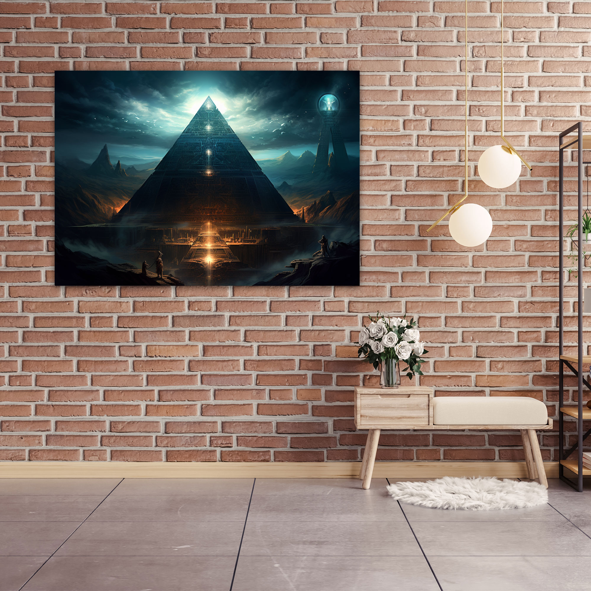 Illuminati Wall Decoration - Illuminati, Wall Decoration, Intrigue, Illuminati