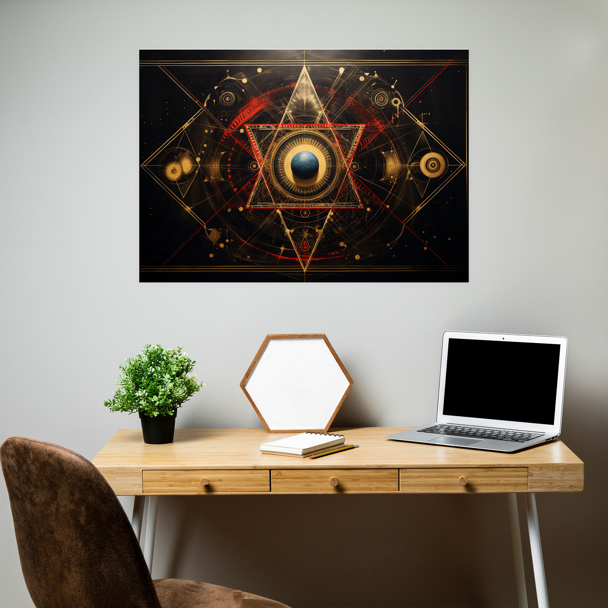 Illuminati Canvas Print - Illuminati, Wall Art, Wall Decoration, Canvas