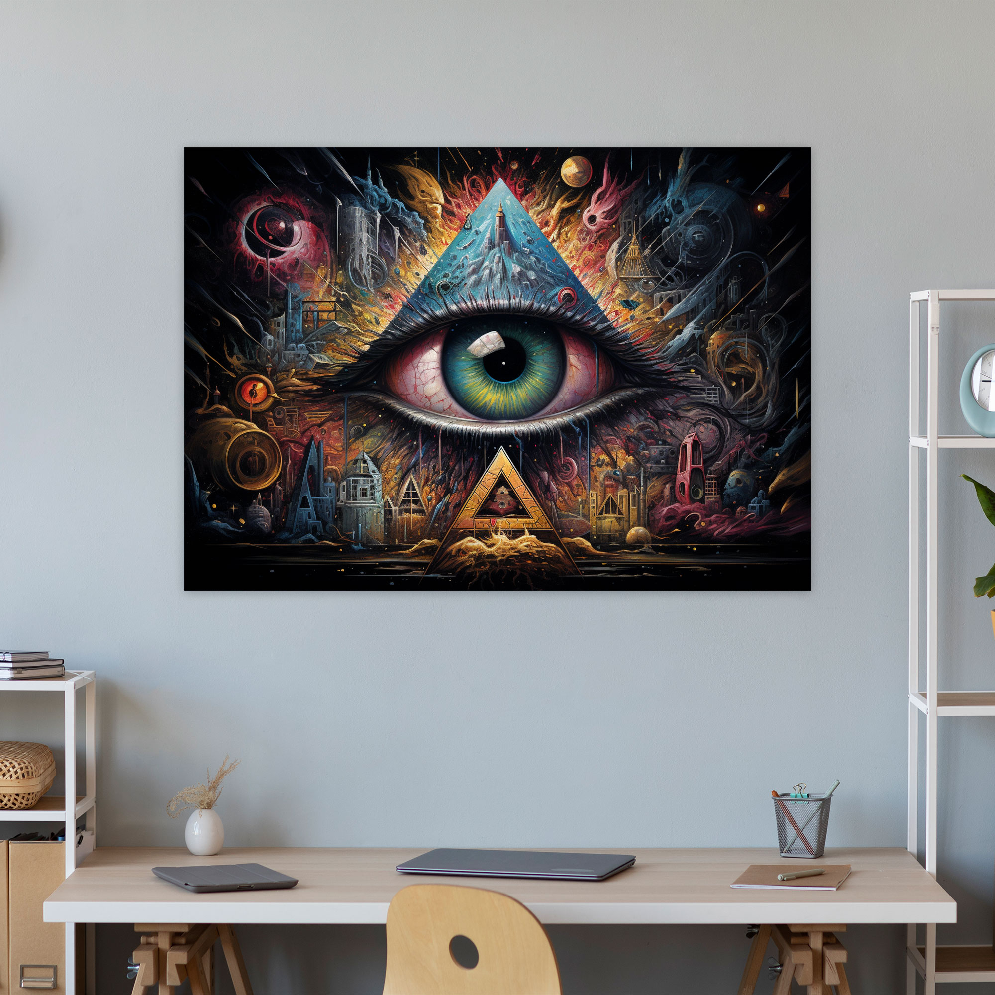 Illuminati Canvas Print - Illuminati, Illuminati, Wall Art, Hidden Connections