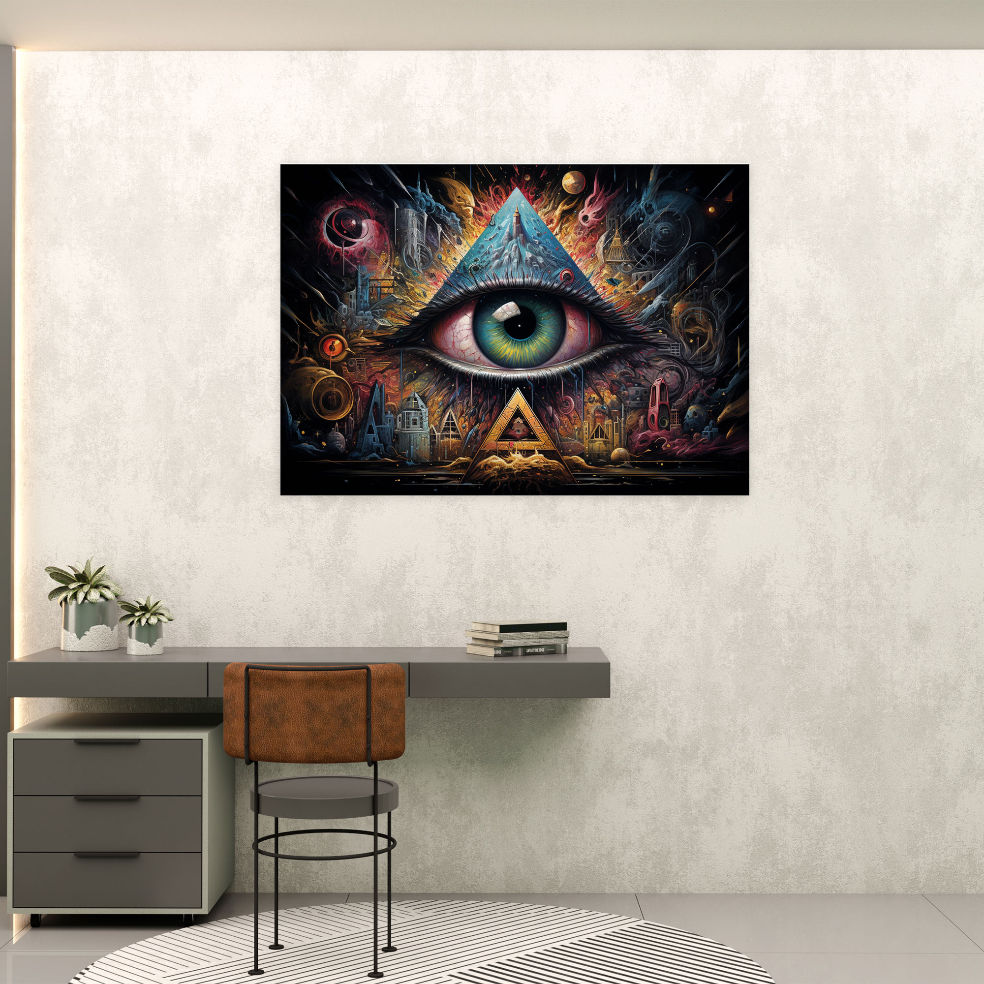 Illuminati Canvas Print - Illuminati, Illuminati, Wall Art, Hidden Connections