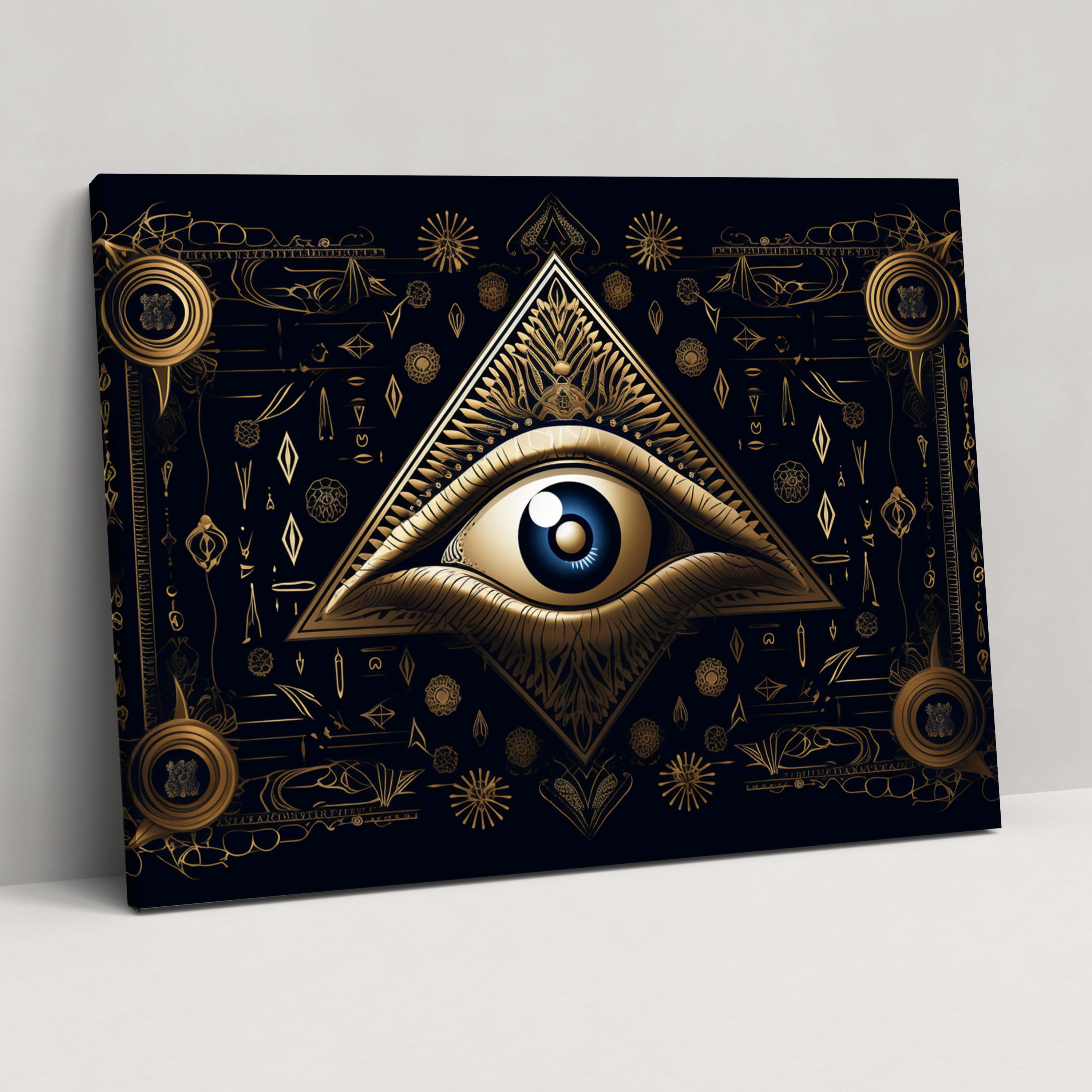Illuminati Canvas Print - Illuminati, Luxurious, Wall Art, Canvas Wall Art
