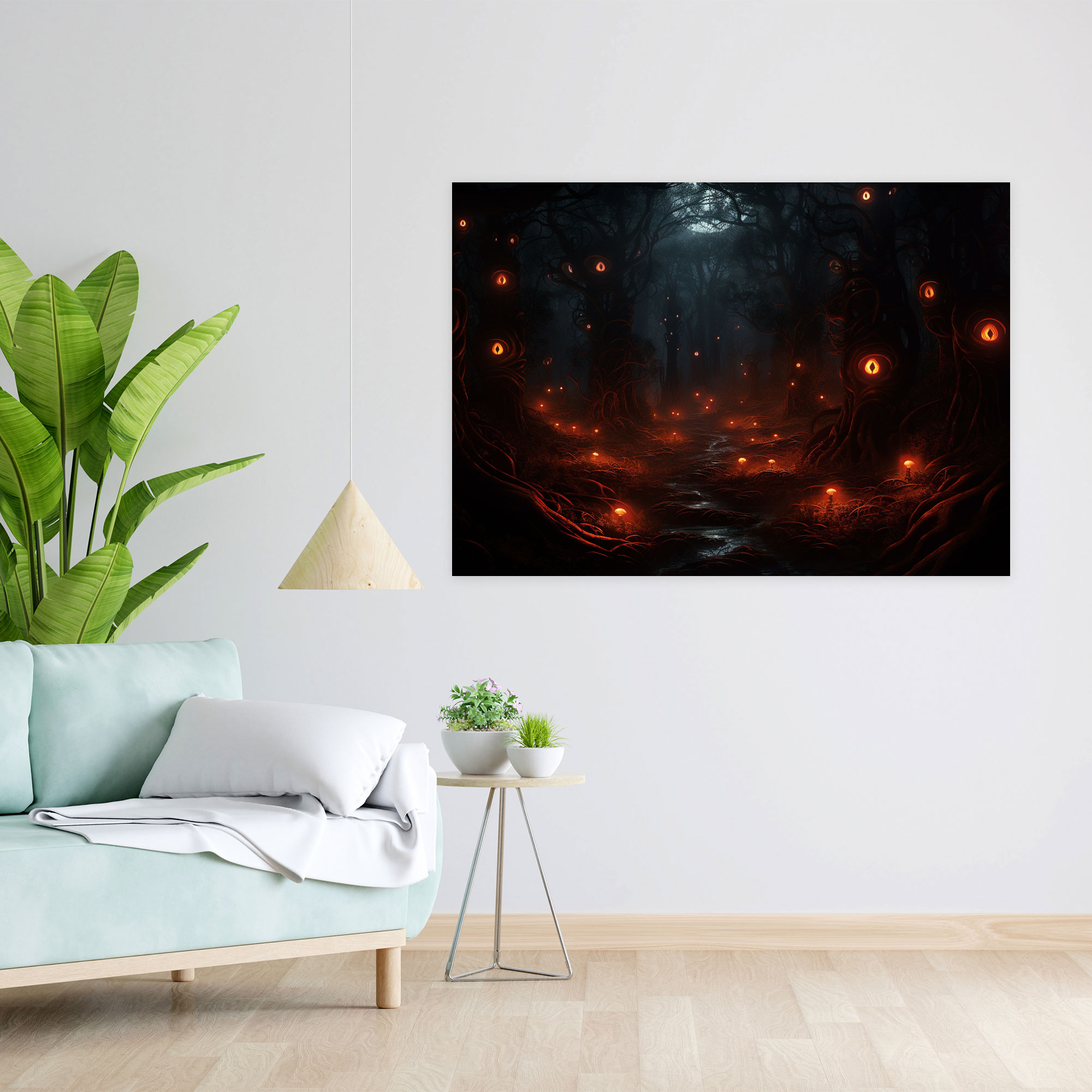 Illuminati Wall Art - Illuminati, Forest, Canvas Wall Art, Wall Art
