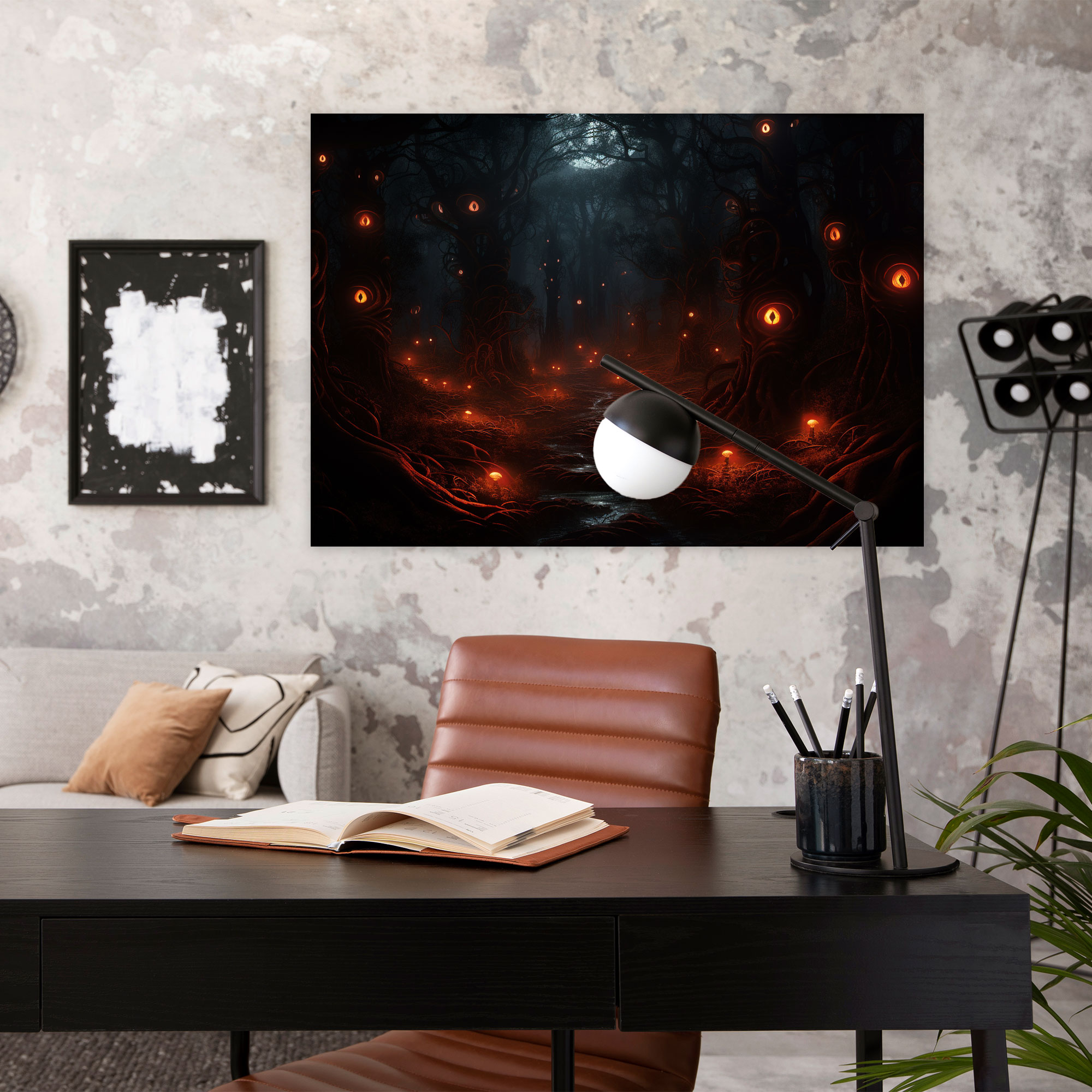 Illuminati Wall Art - Illuminati, Forest, Canvas Wall Art, Wall Art